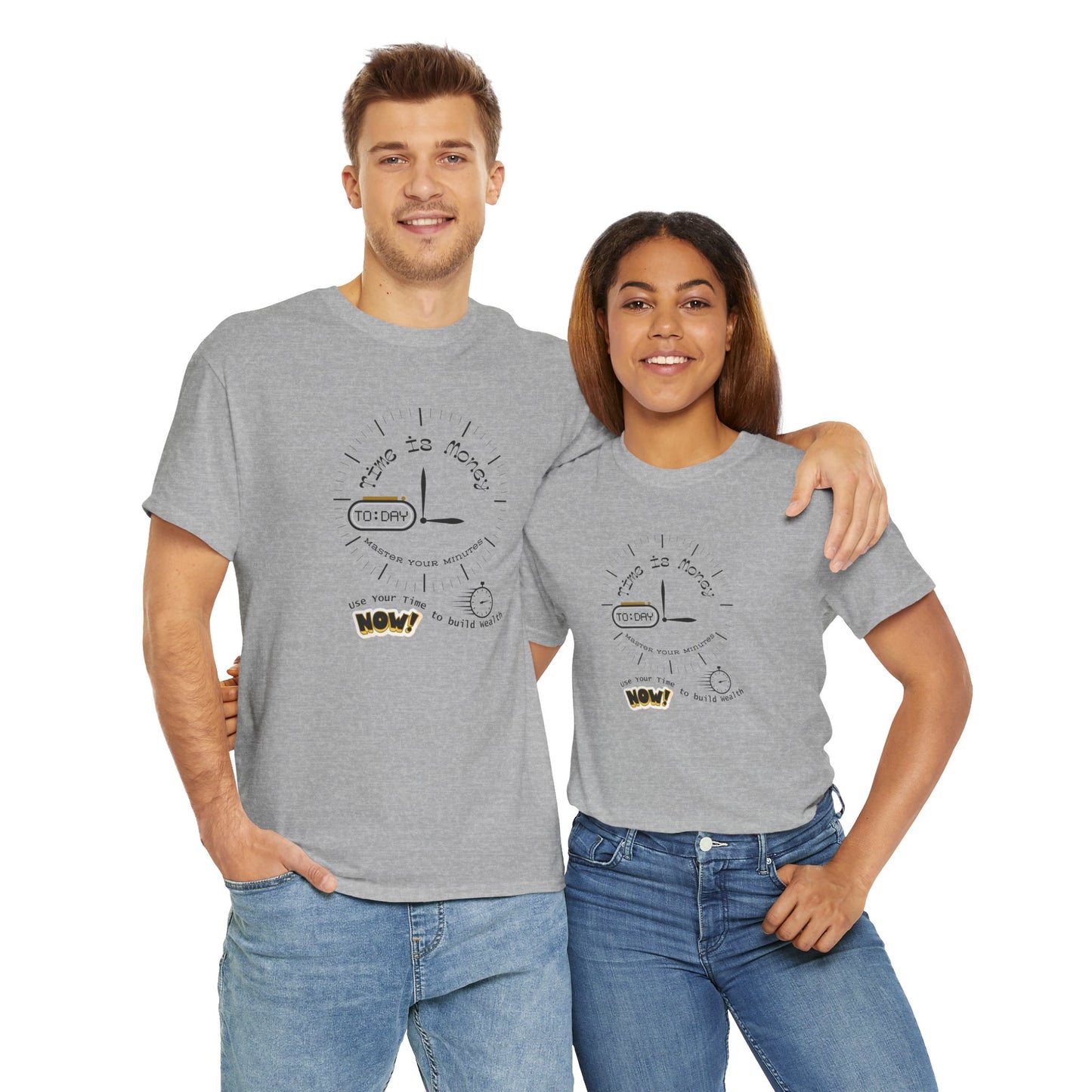 Time is Money: Master Your Minutes Shirt, Time Quote Tee, Perfect Gift Shirt, Time Conscious Shirt, Time is Gold Shirt, Precious Time Tee