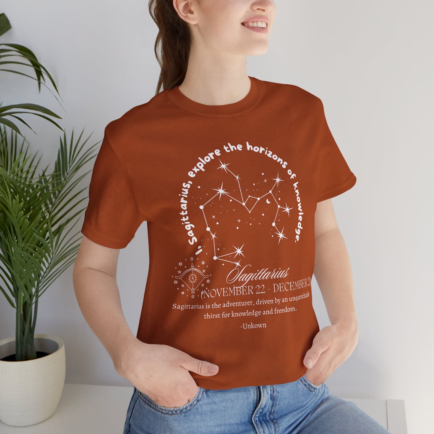 Sagittarius Zodiac Shirt Horoscope Shirt Constellation Gift Shirt Unisex Sagittarius Shirt Perfect Zodiac Birth Shirt Astrology Shirt