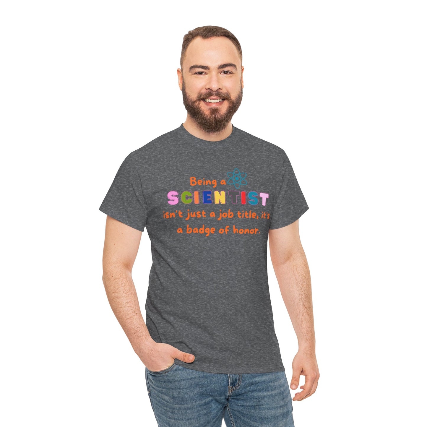 Scientist Badge of Honor T-Shirt, Profession Badge of Honor Shirt Scientist Shirt Scientist Day Shirt Perfect Gift for Scientist Stylish Shi