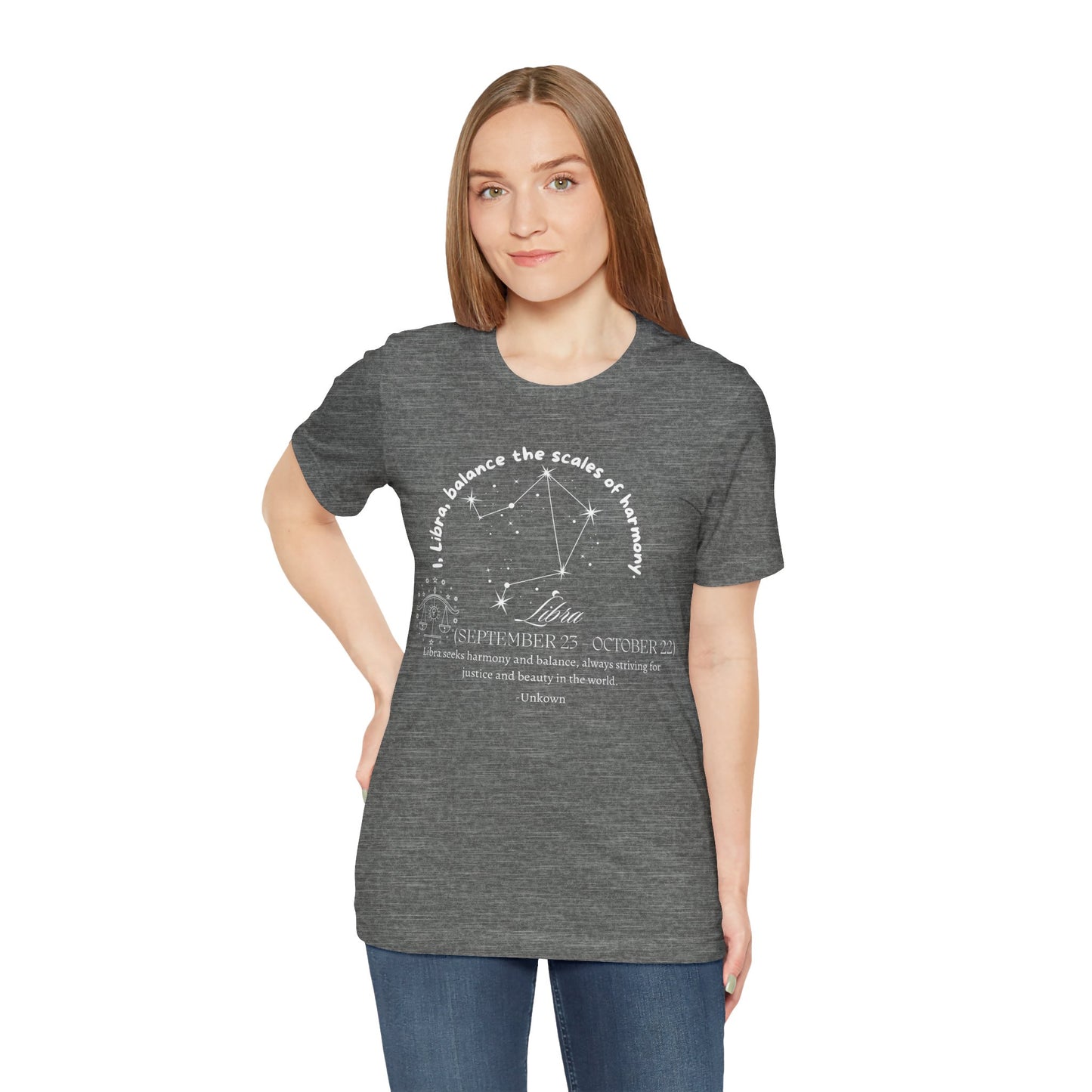 Libra Zodiac Shirt Horoscope Shirt Constellation Gift Shirt Unisex Libra Zodiac Shirt Perfect Zodiac Birth Shirt Astrology Shirt