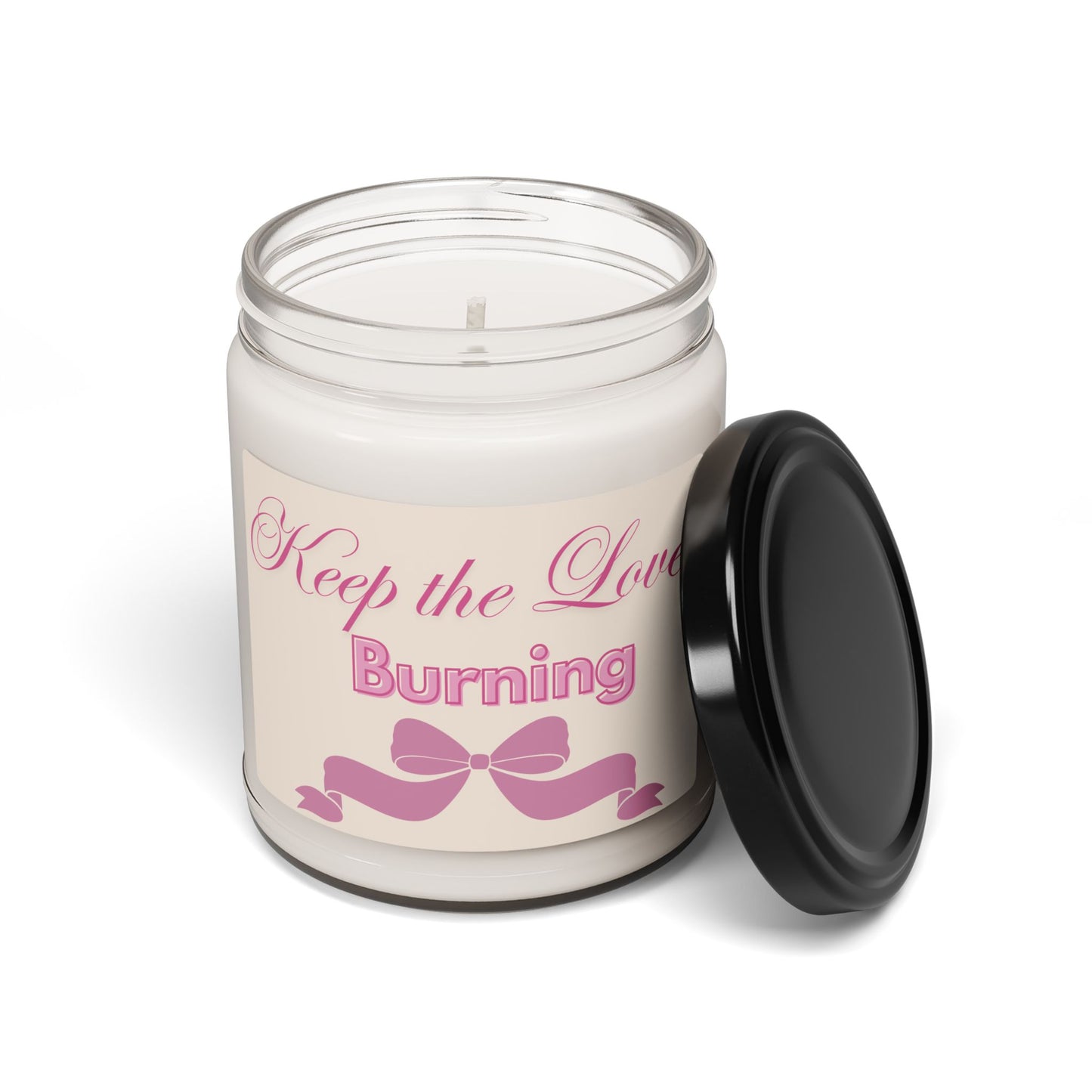 Keep the Love Burning Candle Perfect Give Candle Romantic Aesthetic Candle for living Room Candle for Bedroom Scented Candle Aromatci Candle