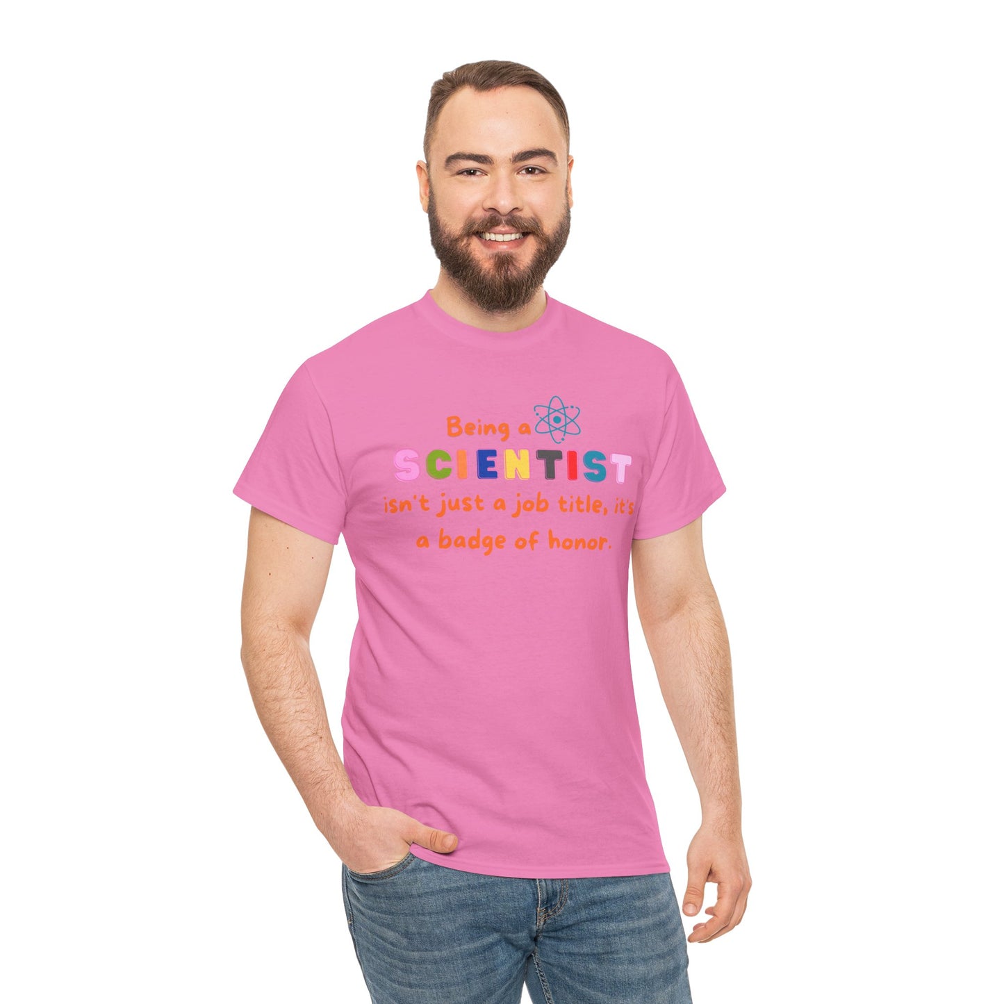 Scientist Badge of Honor T-Shirt, Profession Badge of Honor Shirt Scientist Shirt Scientist Day Shirt Perfect Gift for Scientist Stylish Shi