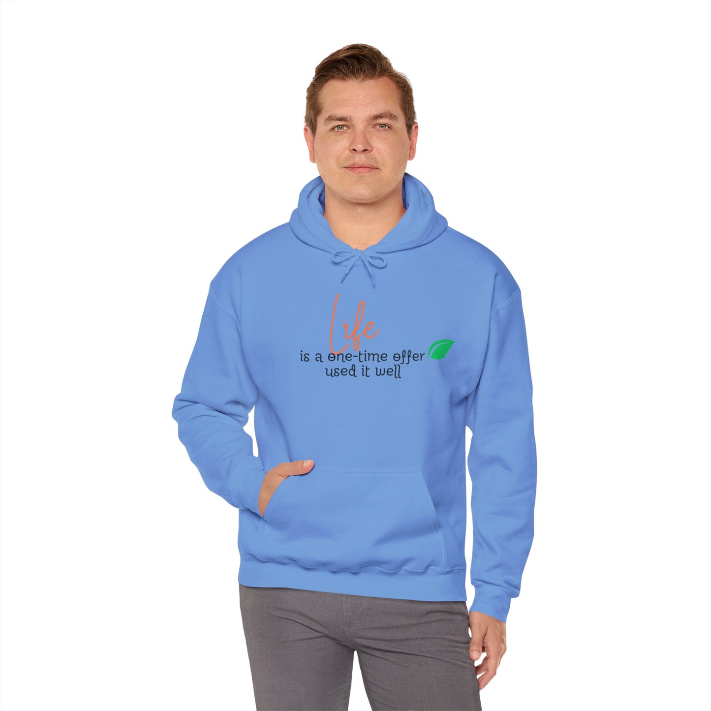 Life is a one time offer used it well Hoodie Talk Hoodie Responsible Quote Hoodie Self Reminder Hoodie Smartass Hoodie Saying Hoodie