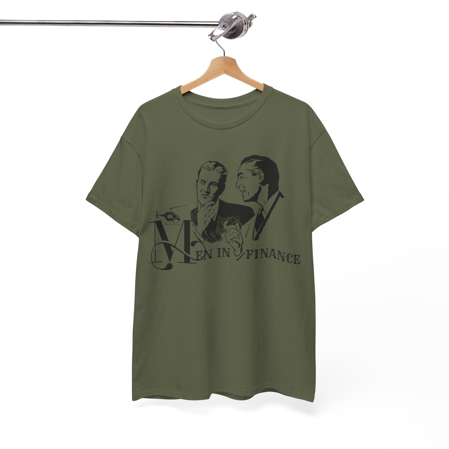 Men In Finance Unisex Cotton Tee Banker Shirt Finance Shirt Manifesting Shirt Realtor Shirt Positive Mindset Young Mindset Teenager Shirt