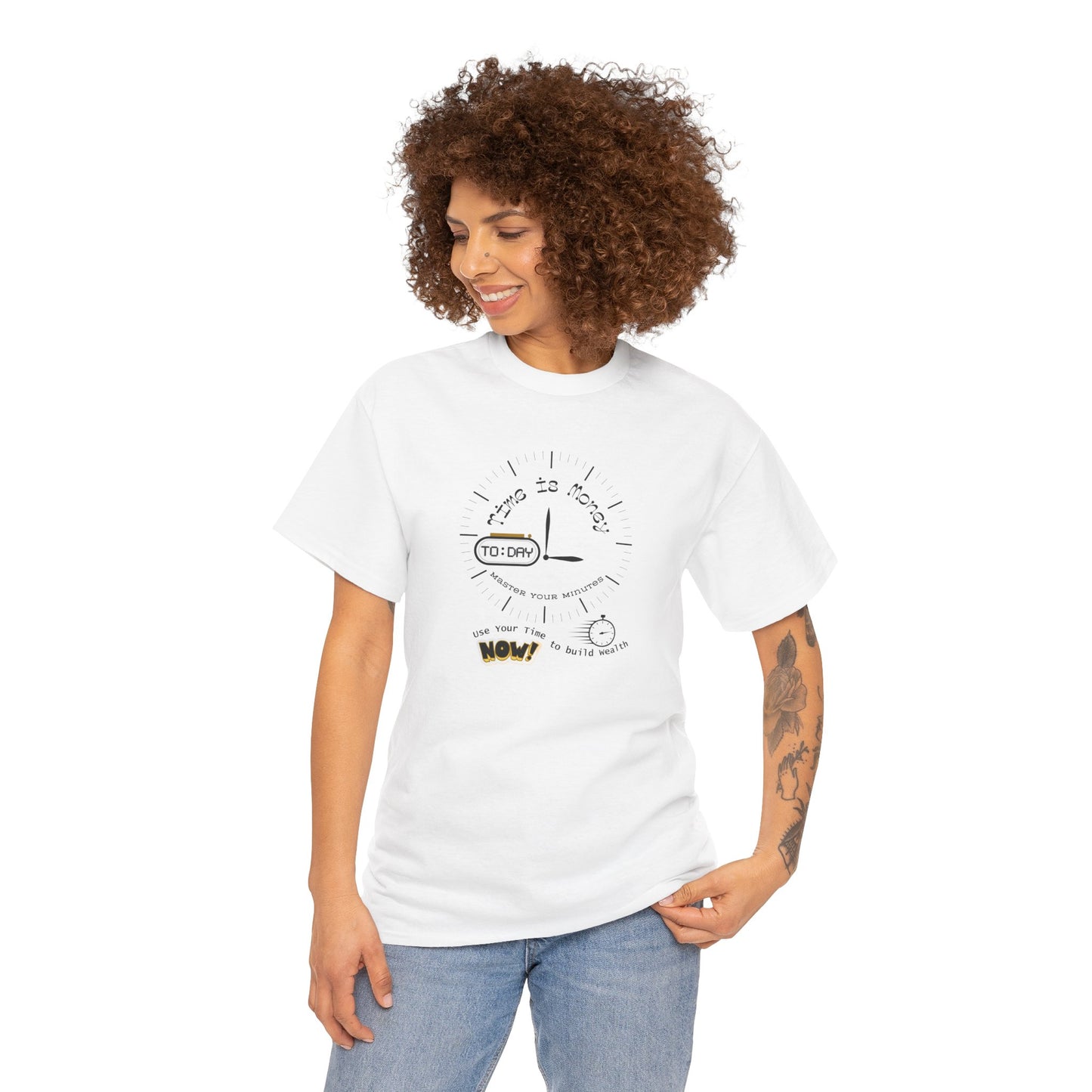 Time is Money: Master Your Minutes Shirt, Time Quote Tee, Perfect Gift Shirt, Time Conscious Shirt, Time is Gold Shirt, Precious Time Tee