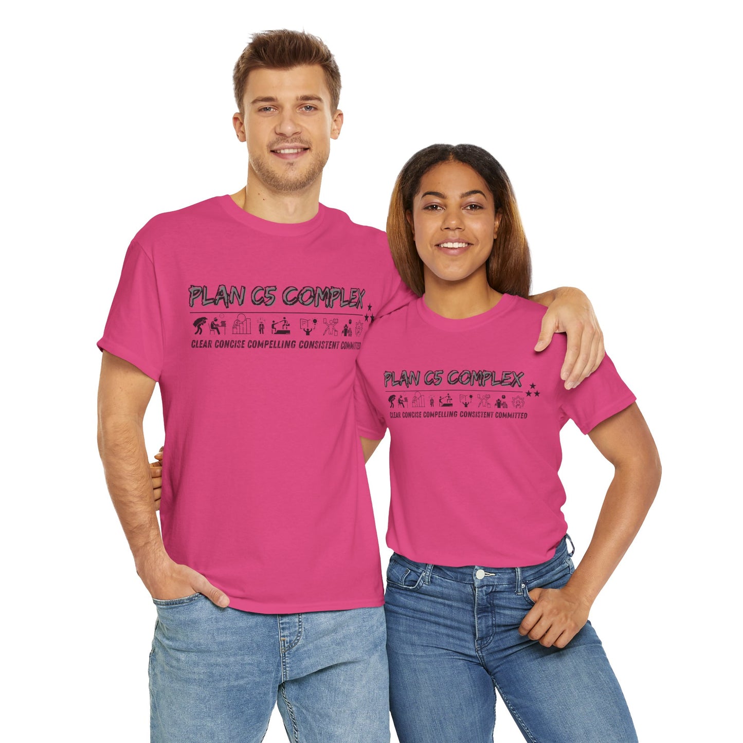 Plan C5 Complex Tee Motivational T-shirt Smartass Shirt Inspirational Shirt Self Motivating Shirt Self Love Shirt Mental Health Shirt