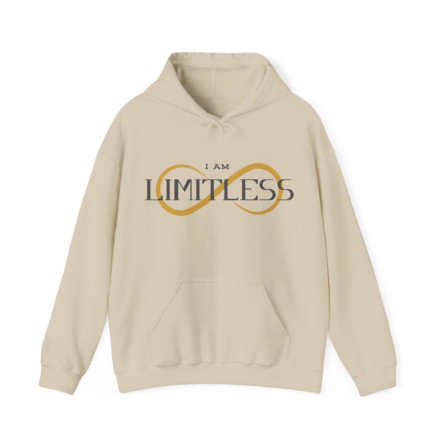 I Am Limitless Unisex Hooded Sweatshirt Unique Limitless Hoodie Trendy Self Love Hoodie Smart Quote Hoodie Strong Mental Health Hoodie