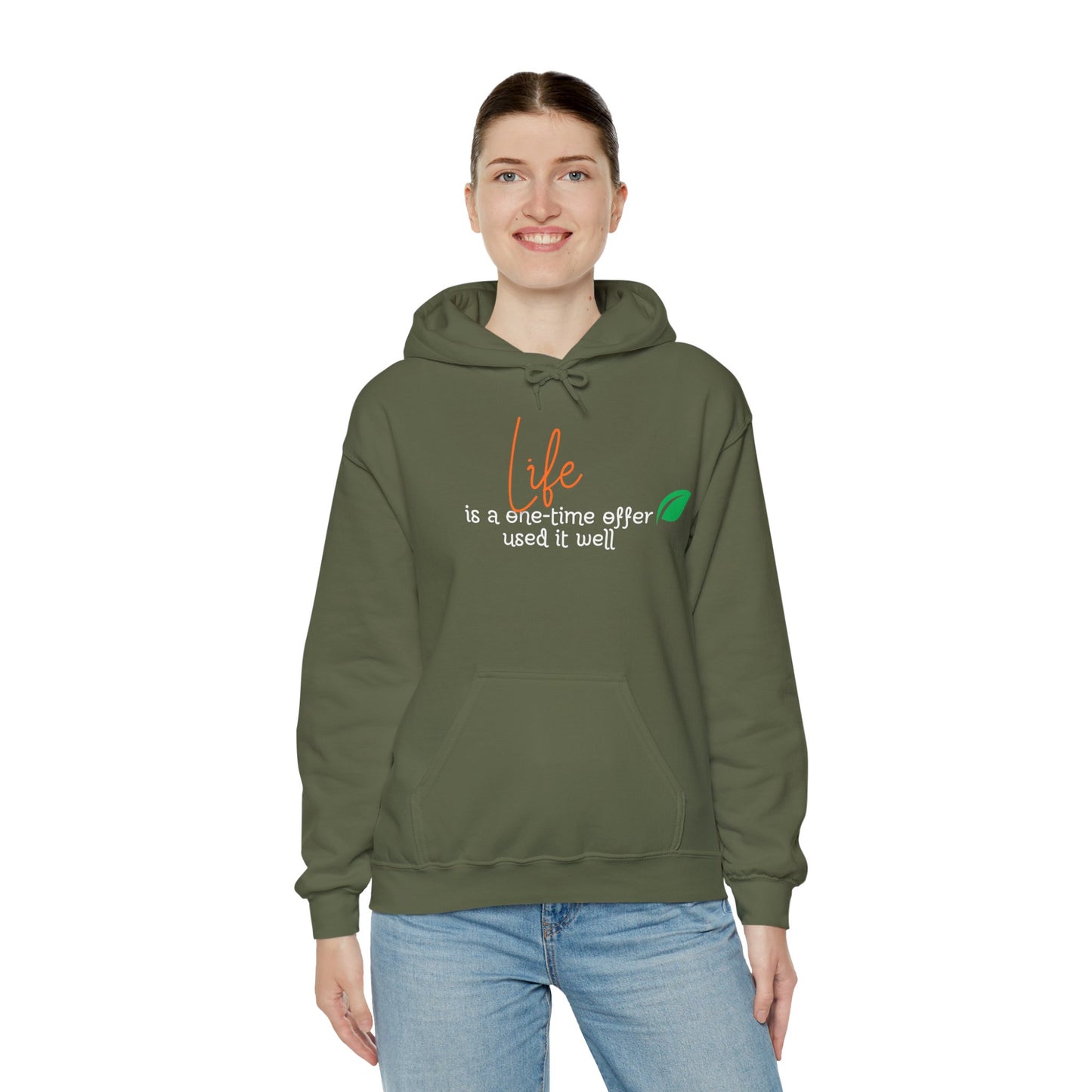 Life is a one time offer used it well Hoodie Talk Hoodie Responsible Quote Hoodie Self Reminder Hoodie Smartass Hoodie Saying Hoodie