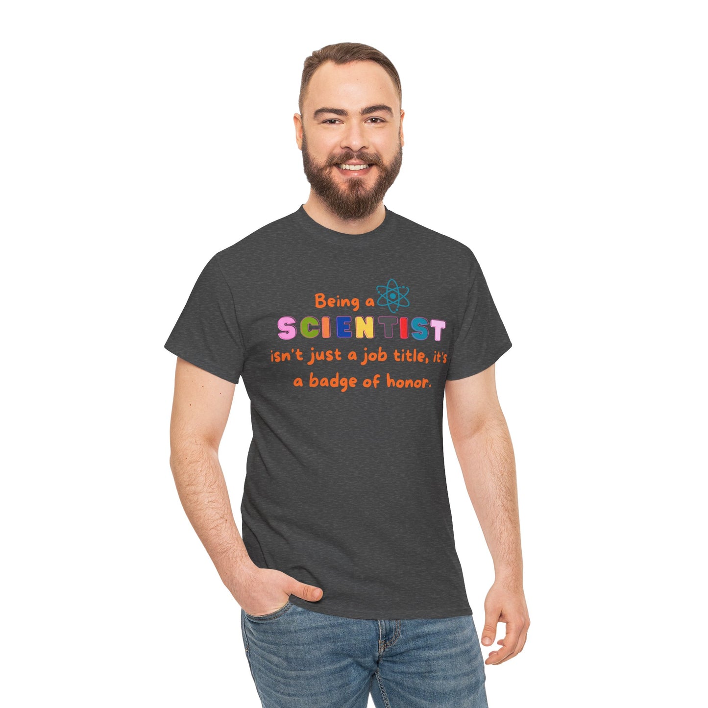 Scientist Badge of Honor T-Shirt, Profession Badge of Honor Shirt Scientist Shirt Scientist Day Shirt Perfect Gift for Scientist Stylish Shi