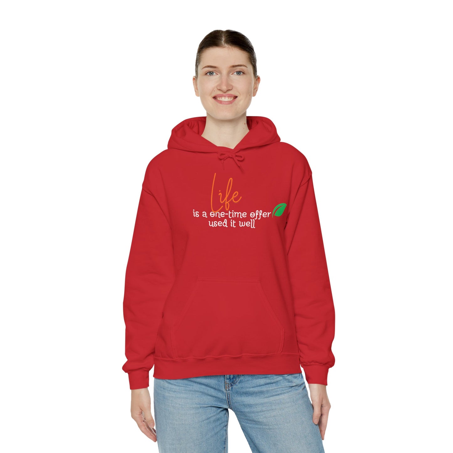 Life is a one time offer used it well Hoodie Talk Hoodie Responsible Quote Hoodie Self Reminder Hoodie Smartass Hoodie Saying Hoodie