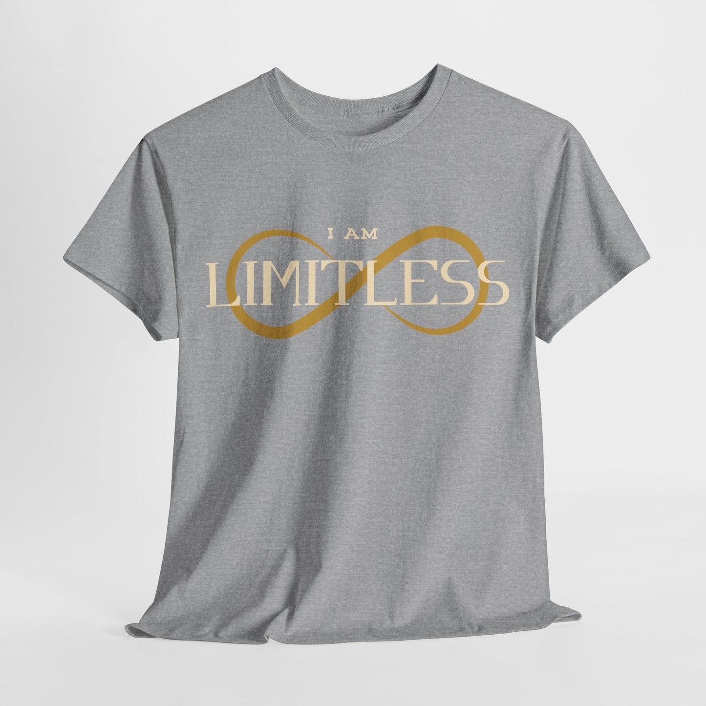I Am Limitless Cotton Tee Limitless T-Shirt Positive Mentality Shirt Positive Saying Shirt Perfect Gift Quote Shirt Team Building Shirt