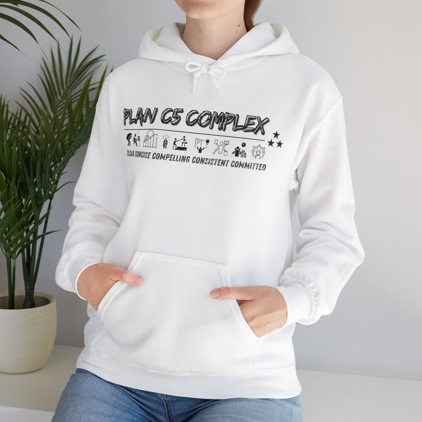 Plan C5 Complex Hoodie, Unisex Hooded Sweatshirt, Perfect Hoodie Comfortable Hoodie, Stylish Hoodie, Perfect Gift Hoodie, Self Love Hoodie