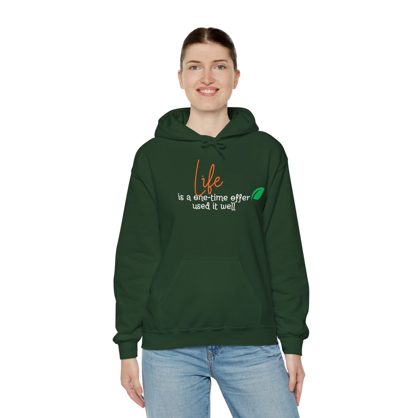 Life is a one time offer used it well Hoodie Talk Hoodie Responsible Quote Hoodie Self Reminder Hoodie Smartass Hoodie Saying Hoodie