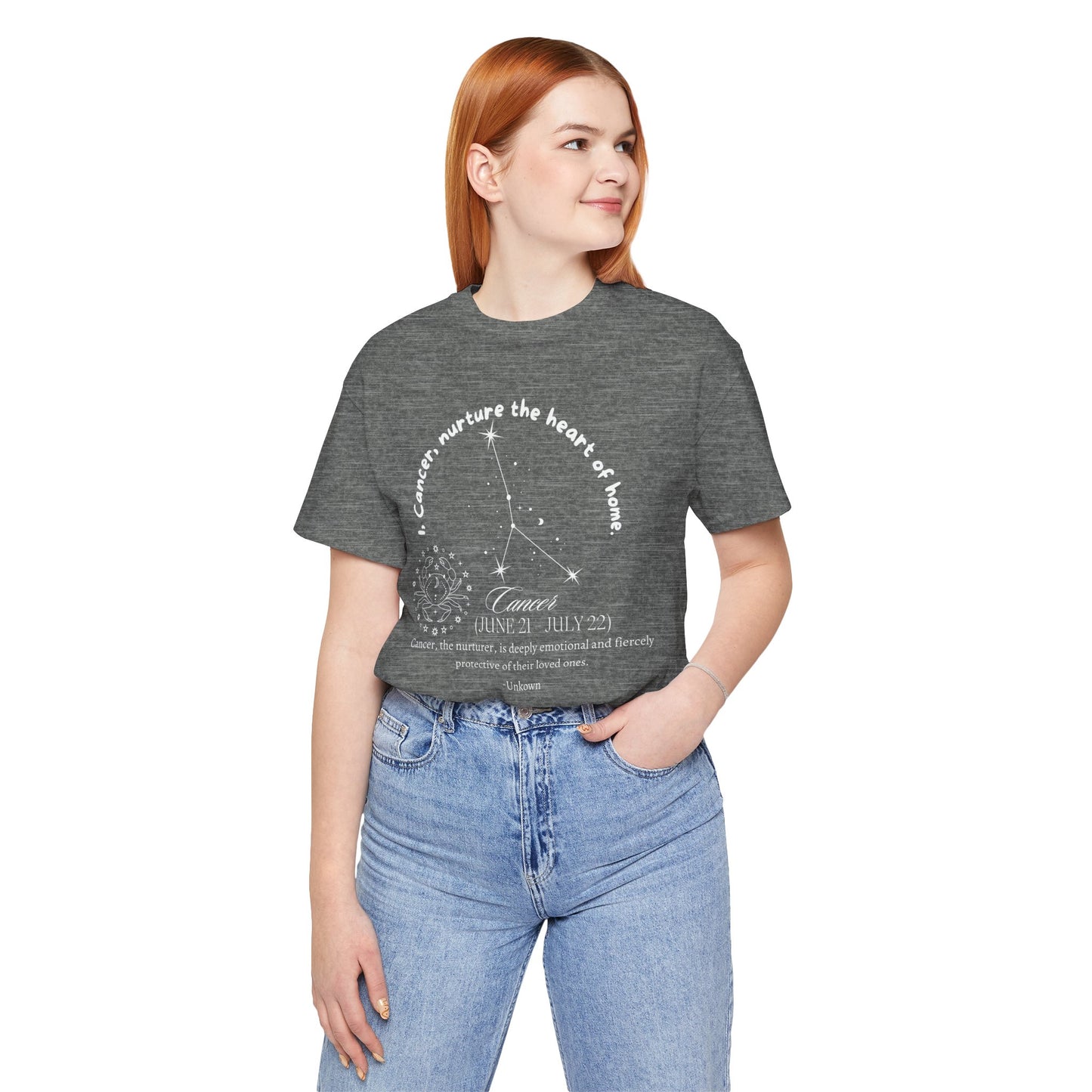 Cancer Zodiac Shirt Horoscope Shirt Constellation Gift Shirt Unisex Cancer Zodiac Shirt Perfect Zodiac Birth Shirt Astrology Shirt