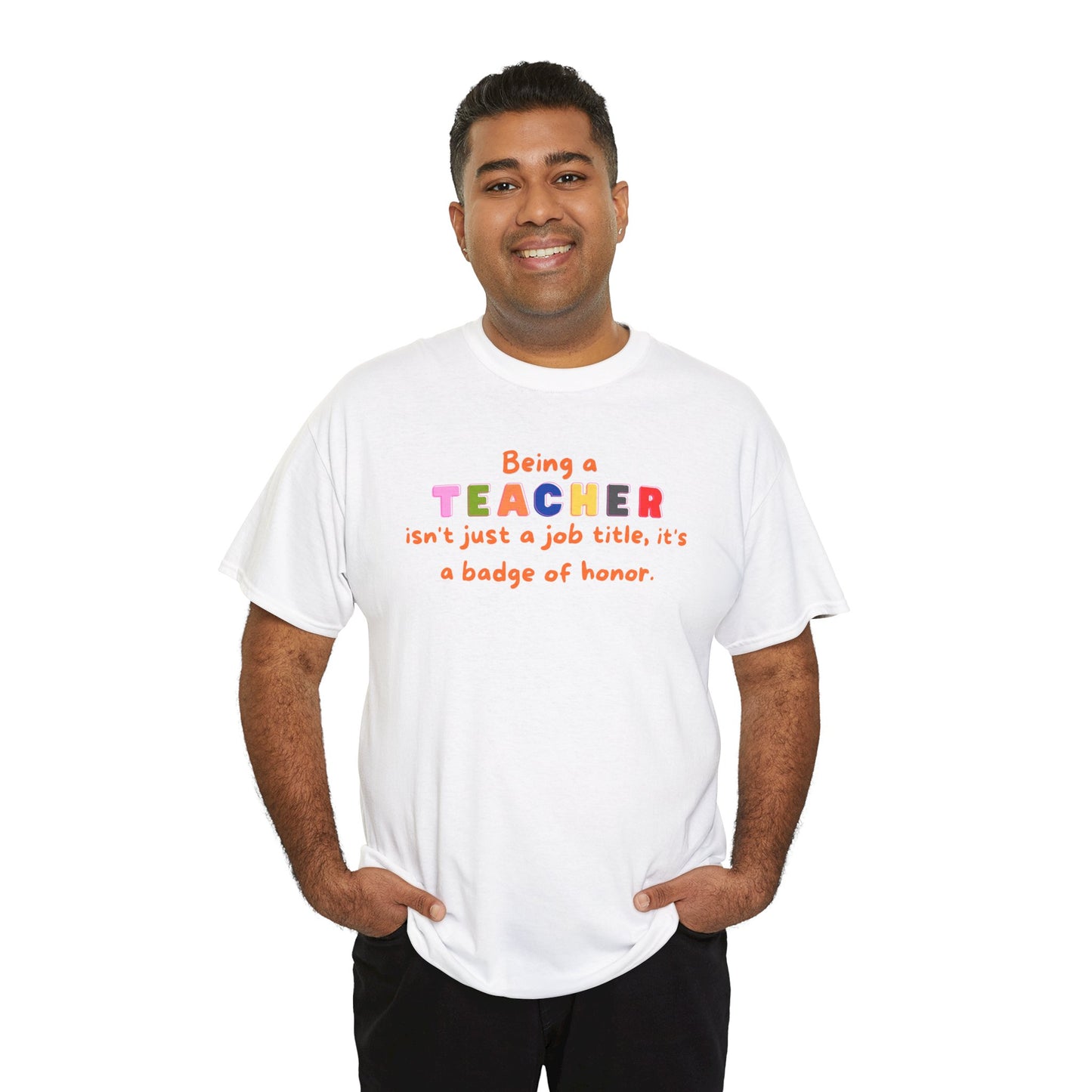 Teacher Badge of Honor T-Shirt, Profession Badge of Honor Shirt Teacher Shirt Teachers Day Shirt Perfect Gift fof Teachers Stylish Shirt