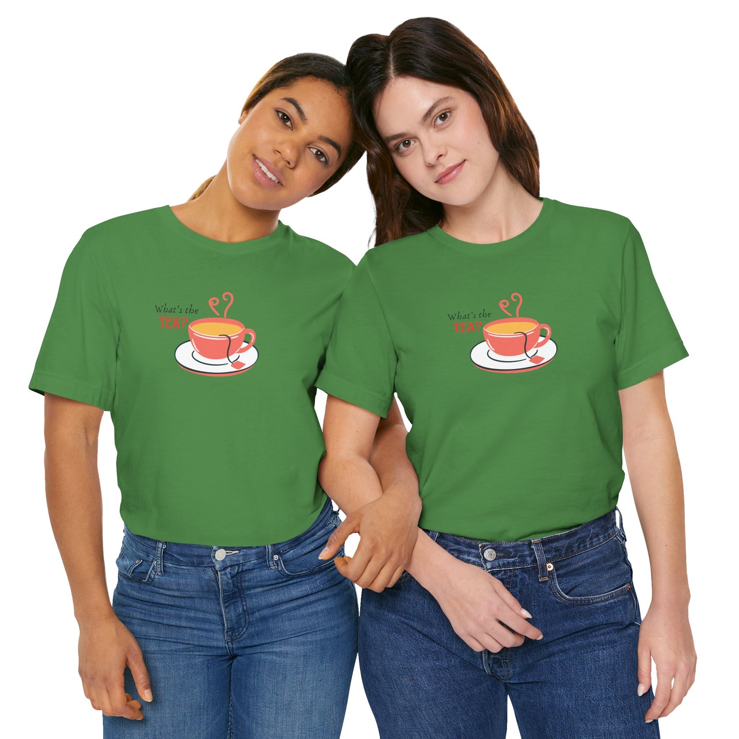What's The Tea Shirt Viral Meme T-shirt Funny Meme Shirt Happy Shirt Women T-shirt Perfect for Bestie T-shirt Best Friend Shirt Gossip Shirt