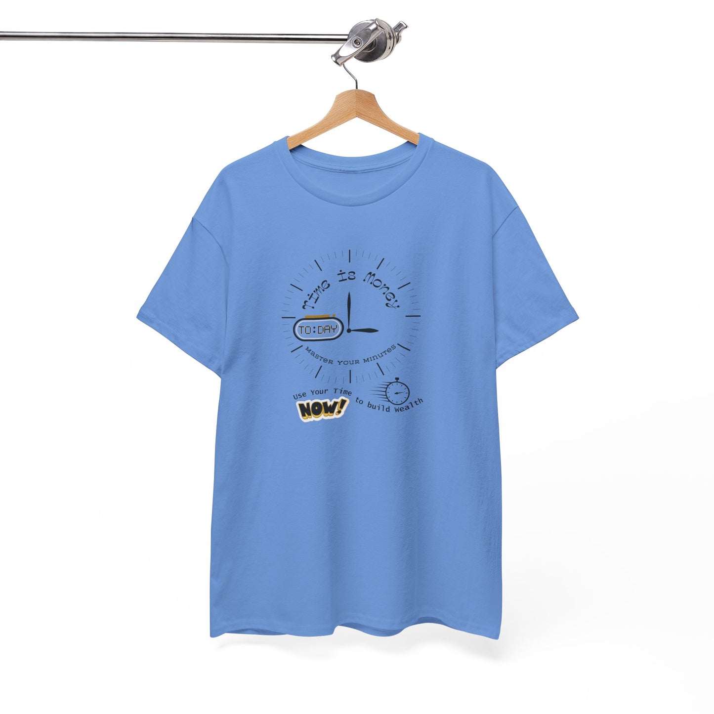 Time is Money: Master Your Minutes Shirt, Time Quote Tee, Perfect Gift Shirt, Time Conscious Shirt, Time is Gold Shirt, Precious Time Tee