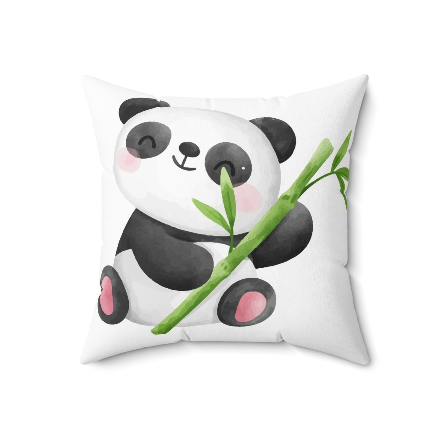 Spun Polyester Square Pillow Home Decor Pillow Trendy Pillow Comfy Pillow Living Room Decor Stylish Square Pillow Home Design Pillow