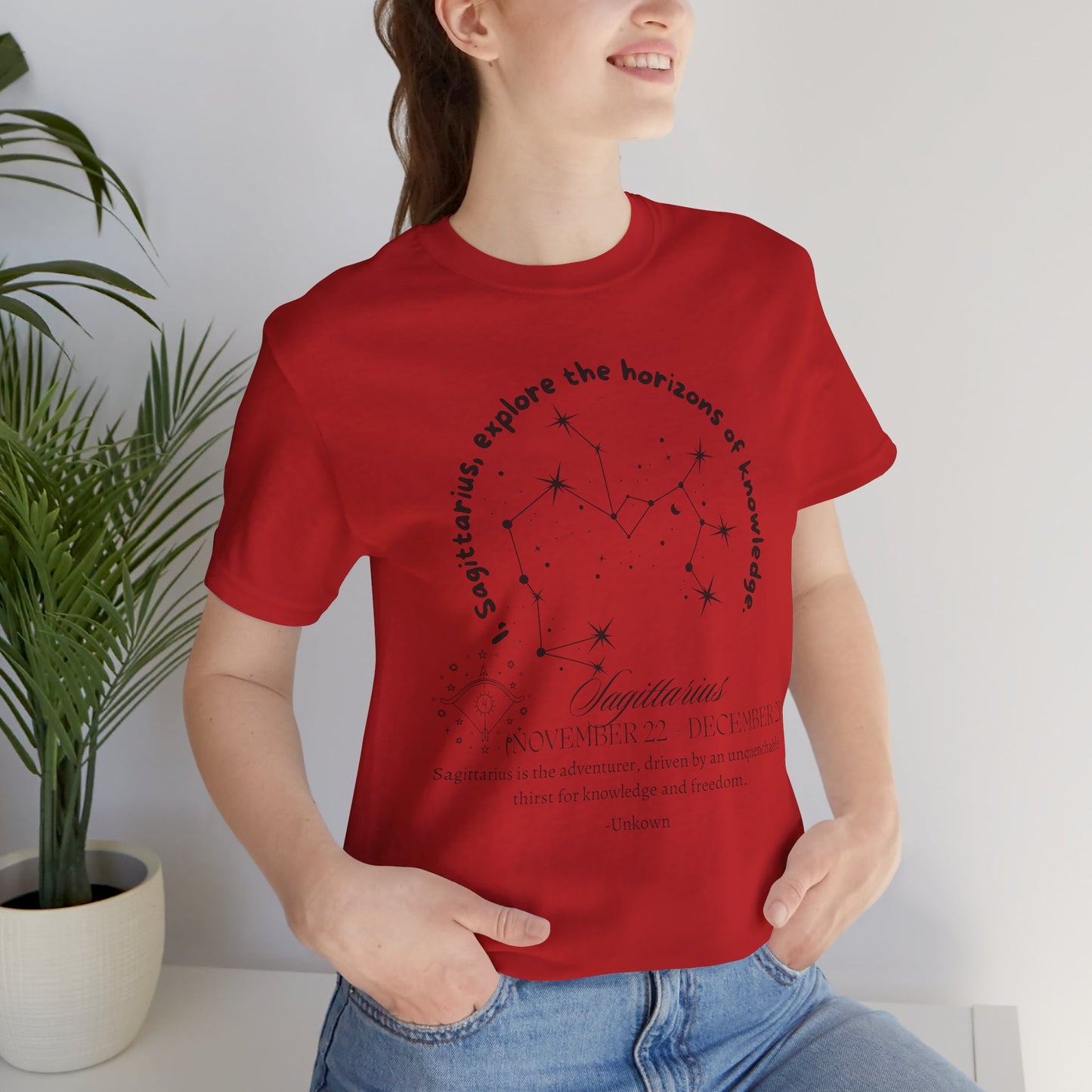 Sagittarius Zodiac Shirt Horoscope Shirt Constellation Gift Shirt Unisex Sagittarius Shirt Perfect Zodiac Birth Shirt Astrology Shirt
