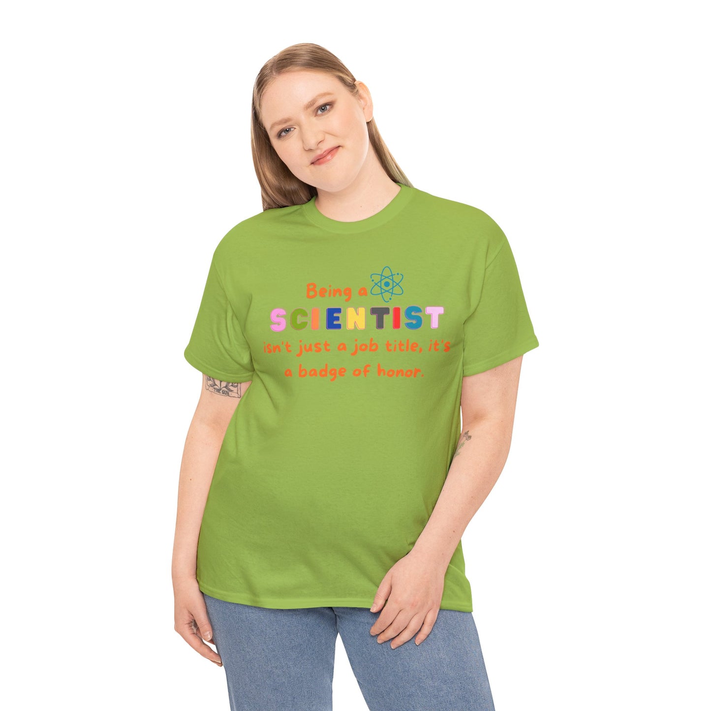 Scientist Badge of Honor T-Shirt, Profession Badge of Honor Shirt Scientist Shirt Scientist Day Shirt Perfect Gift for Scientist Stylish Shi