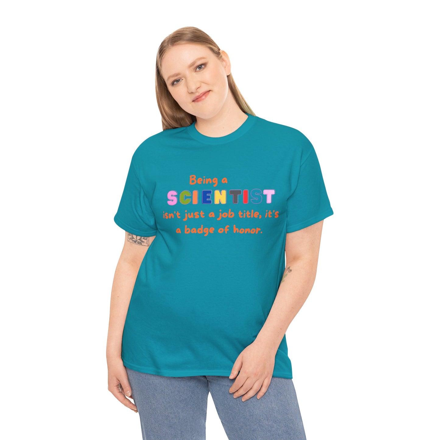 Scientist Badge of Honor T-Shirt, Profession Badge of Honor Shirt Scientist Shirt Scientist Day Shirt Perfect Gift for Scientist Stylish Shi