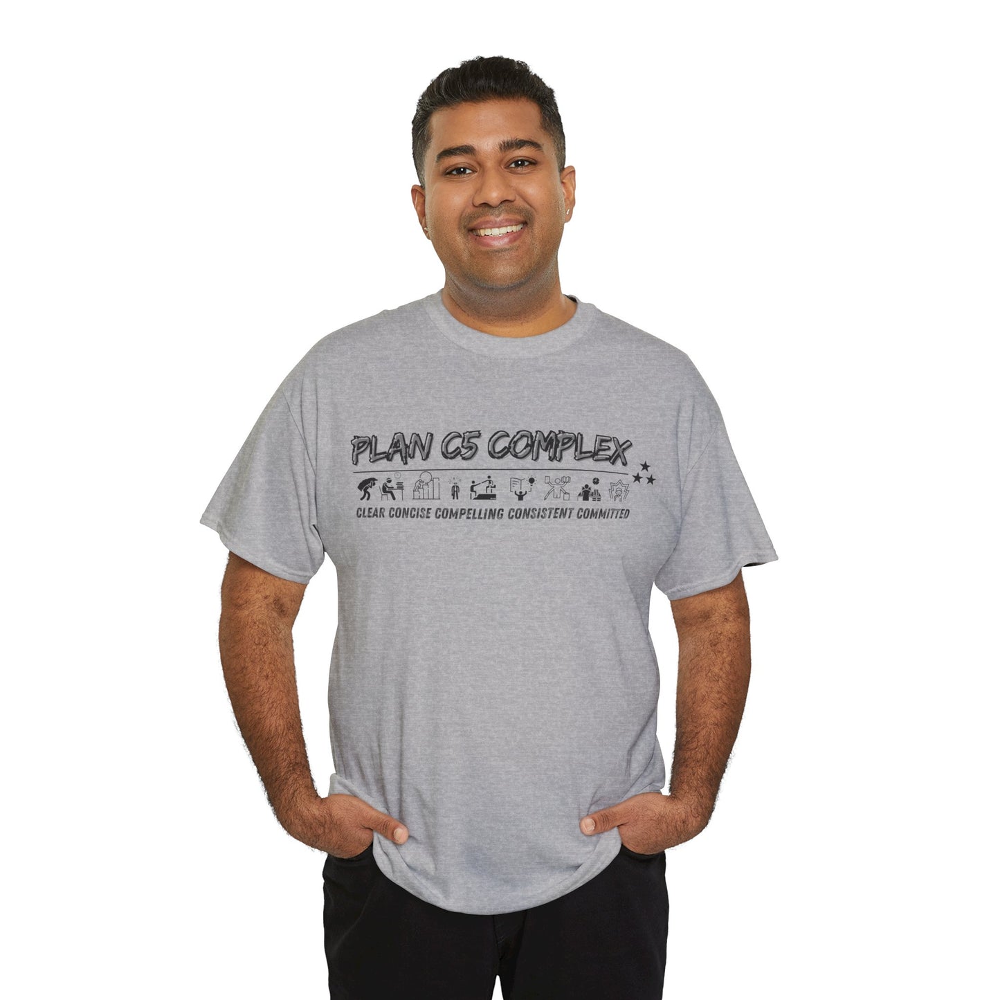 Plan C5 Complex Tee Motivational T-shirt Smartass Shirt Inspirational Shirt Self Motivating Shirt Self Love Shirt Mental Health Shirt