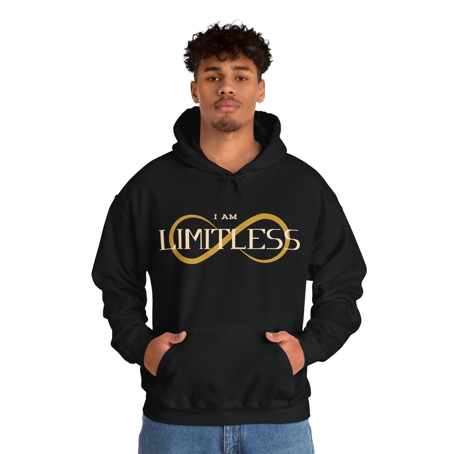 I Am Limitless Unisex Hooded Sweatshirt Unique Limitless Hoodie Trendy Self Love Hoodie Smart Quote Hoodie Strong Mental Health Hoodie