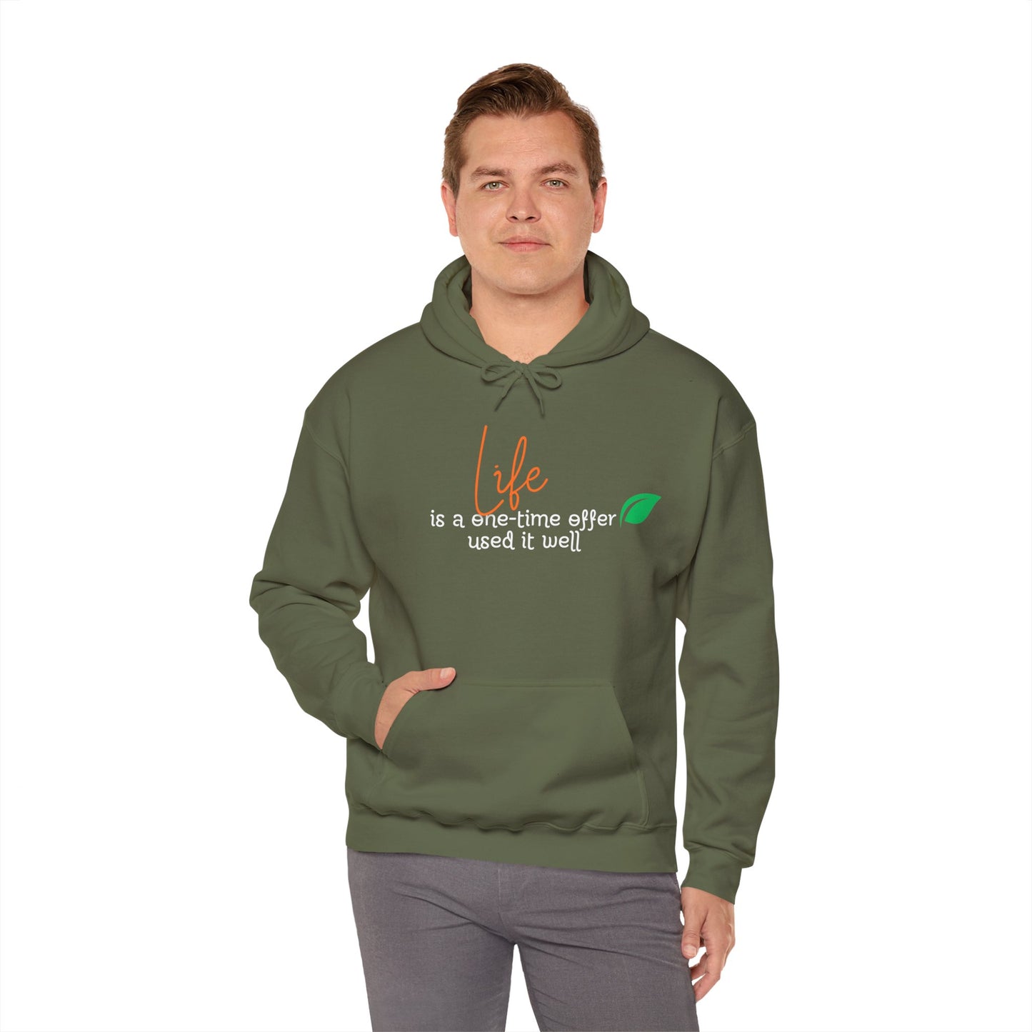 Life is a one time offer used it well Hoodie Talk Hoodie Responsible Quote Hoodie Self Reminder Hoodie Smartass Hoodie Saying Hoodie