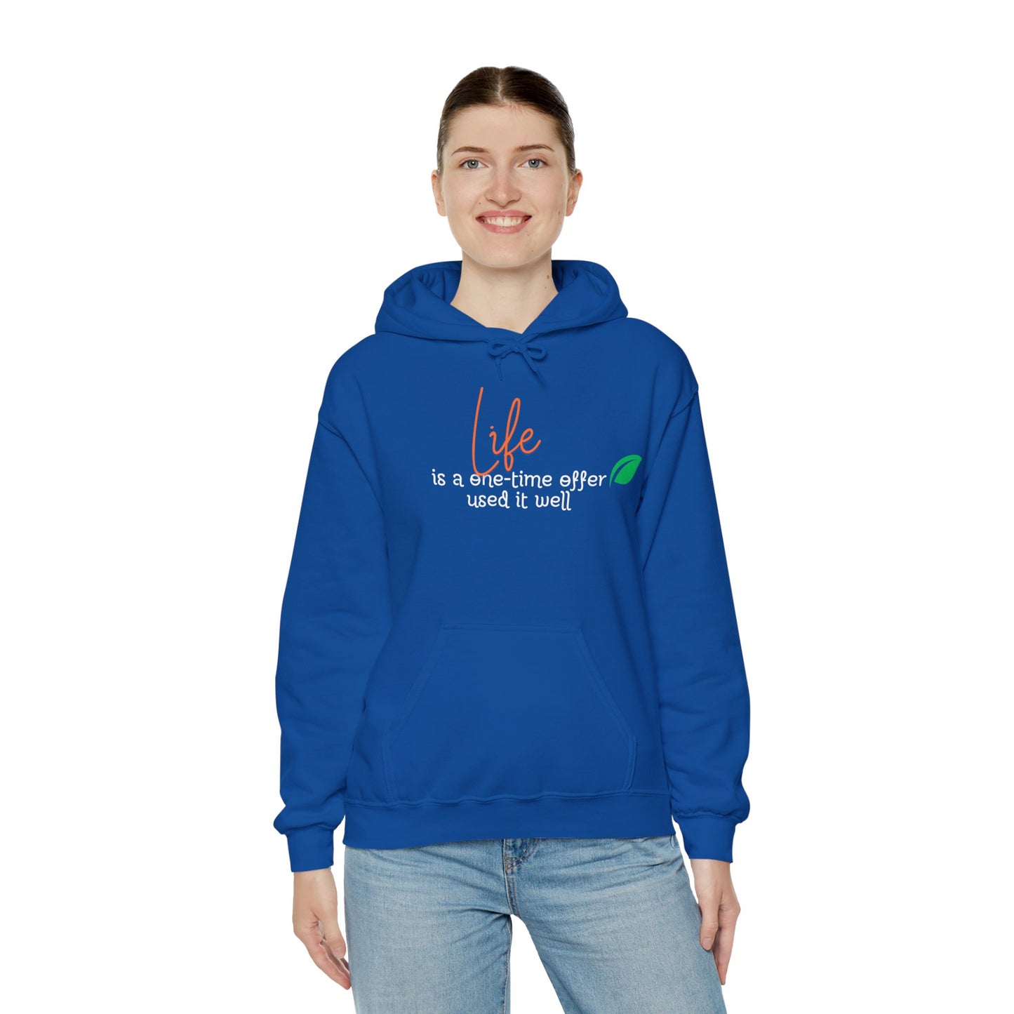 Life is a one time offer used it well Hoodie Talk Hoodie Responsible Quote Hoodie Self Reminder Hoodie Smartass Hoodie Saying Hoodie