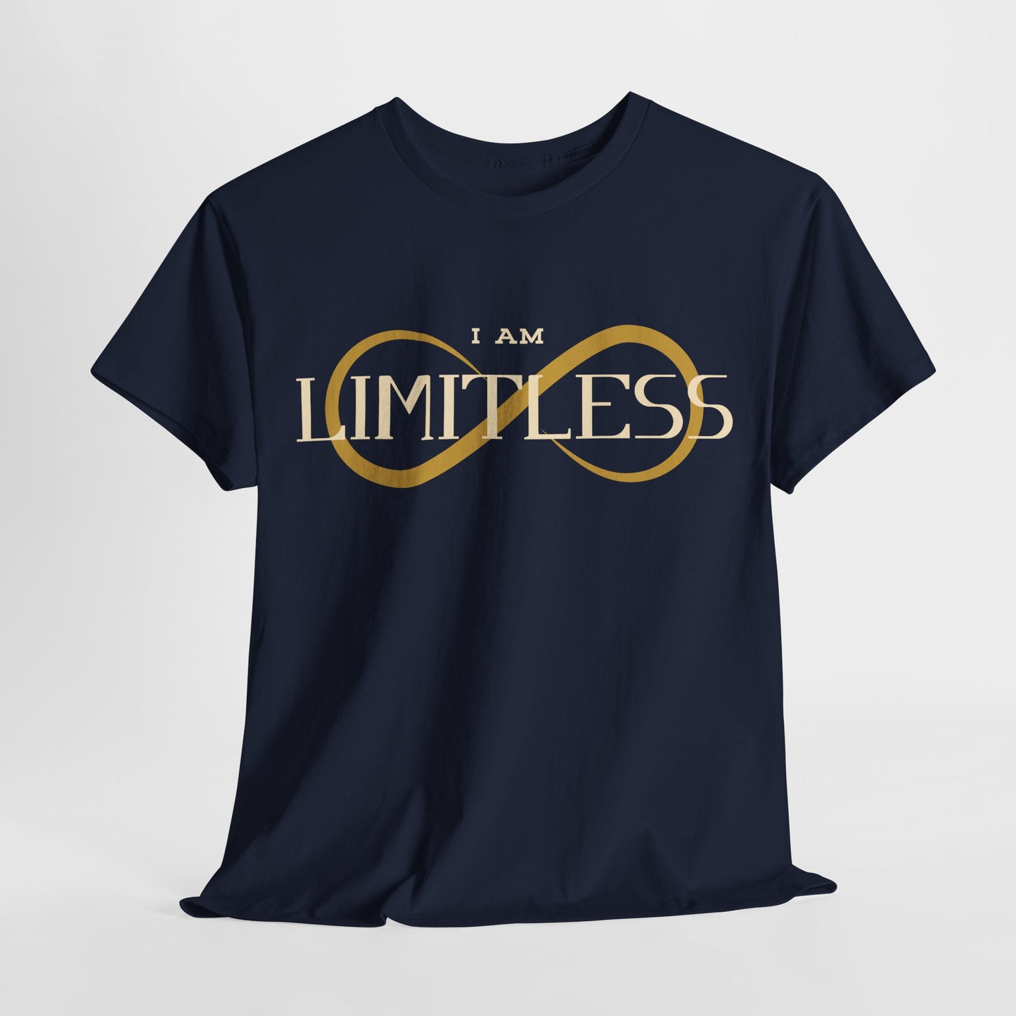 I Am Limitless Cotton Tee Limitless T-Shirt Positive Mentality Shirt Positive Saying Shirt Perfect Gift Quote Shirt Team Building Shirt
