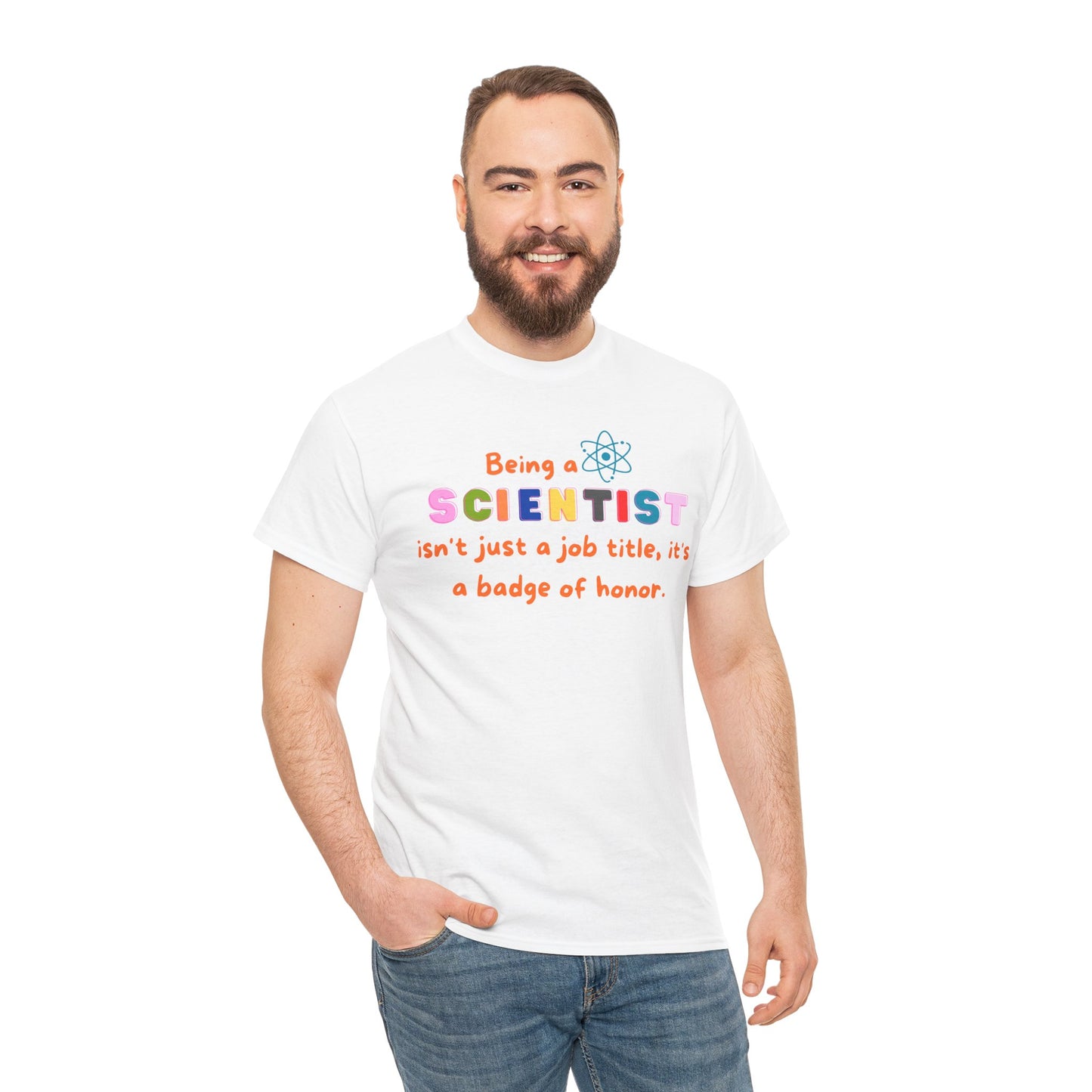 Scientist Badge of Honor T-Shirt, Profession Badge of Honor Shirt Scientist Shirt Scientist Day Shirt Perfect Gift for Scientist Stylish Shi