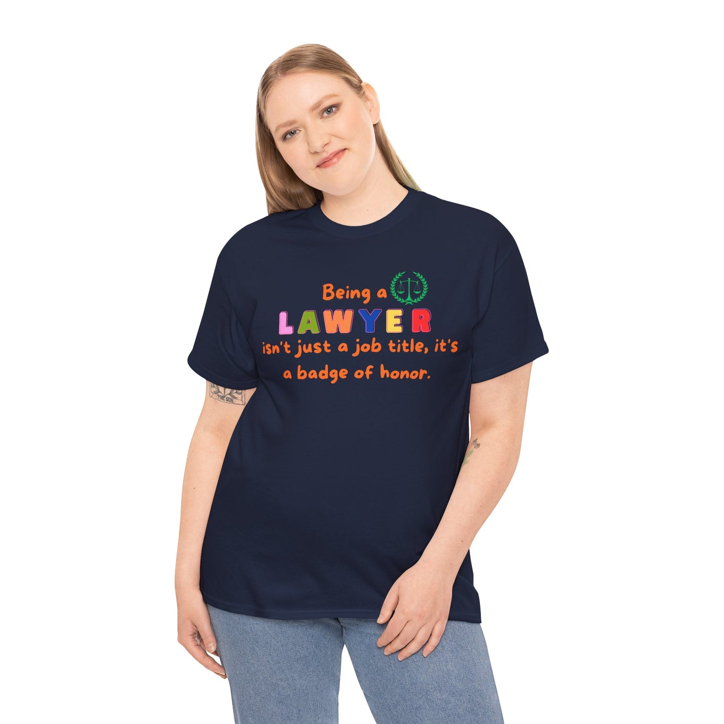 Lawyer Badge of Honor T-Shirt, Profession Badge of Honor Shirt Lawyer Shirt Lawyer Day Shirt Perfect Gift for Lawyer Stylish Shirt