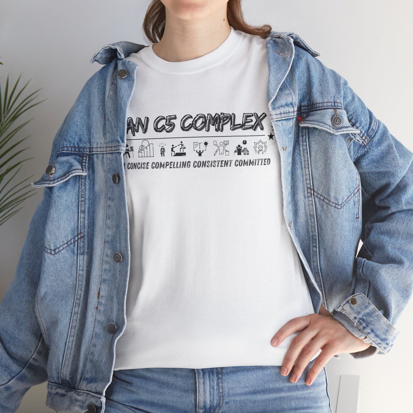 Plan C5 Complex Tee Motivational T-shirt Smartass Shirt Inspirational Shirt Self Motivating Shirt Self Love Shirt Mental Health Shirt