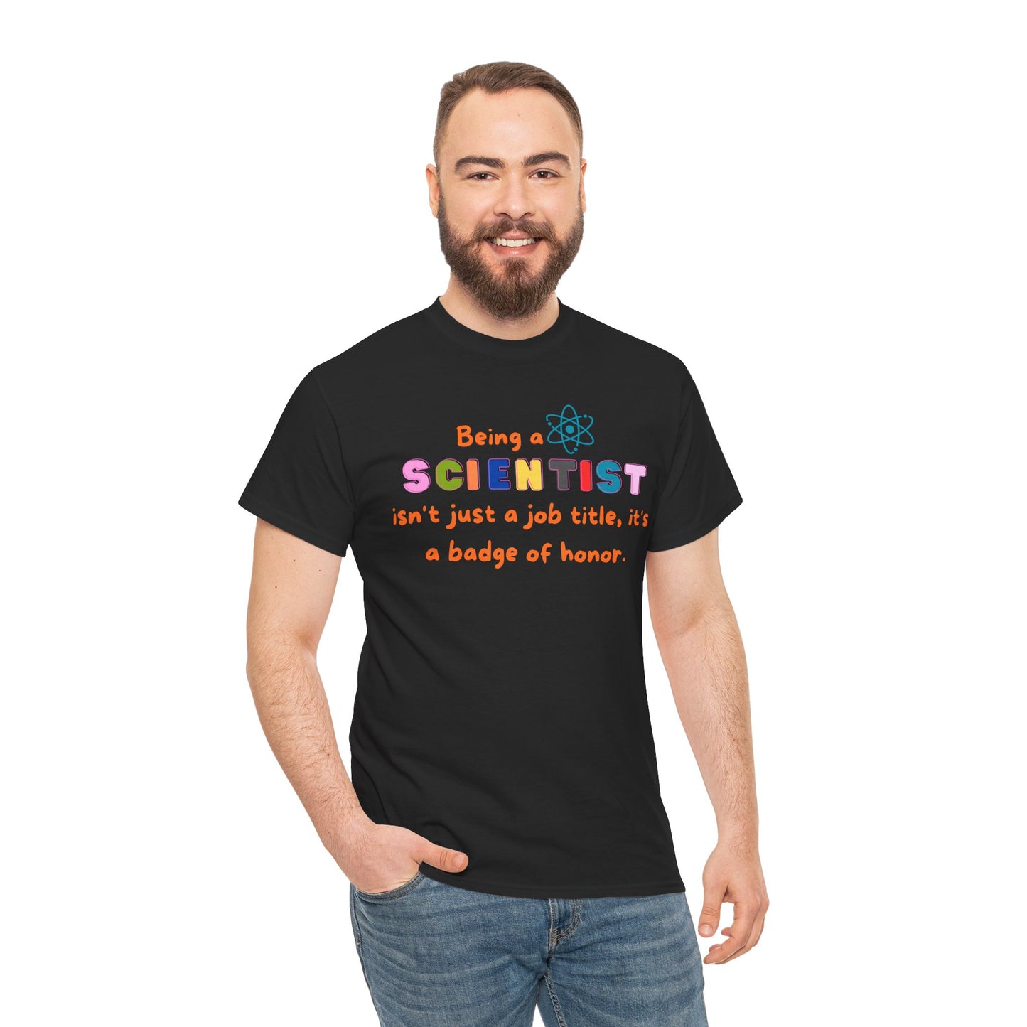 Scientist Badge of Honor T-Shirt, Profession Badge of Honor Shirt Scientist Shirt Scientist Day Shirt Perfect Gift for Scientist Stylish Shi