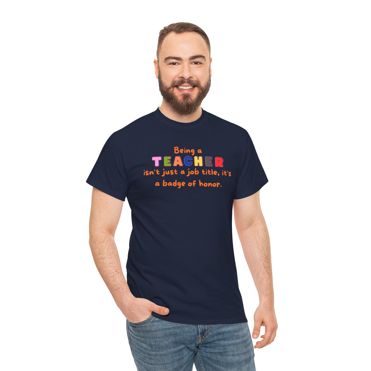 Teacher Badge of Honor T-Shirt, Profession Badge of Honor Shirt Teacher Shirt Teachers Day Shirt Perfect Gift fof Teachers Stylish Shirt