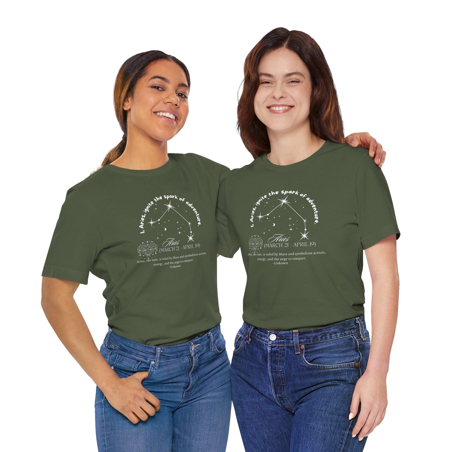 Aries Zodiac Shirt Astrology Shirt Unisex Aries Zodiac Shirt Astrology Gift Shirt Aries Zodiac Constellation Perfect Gift Shirt