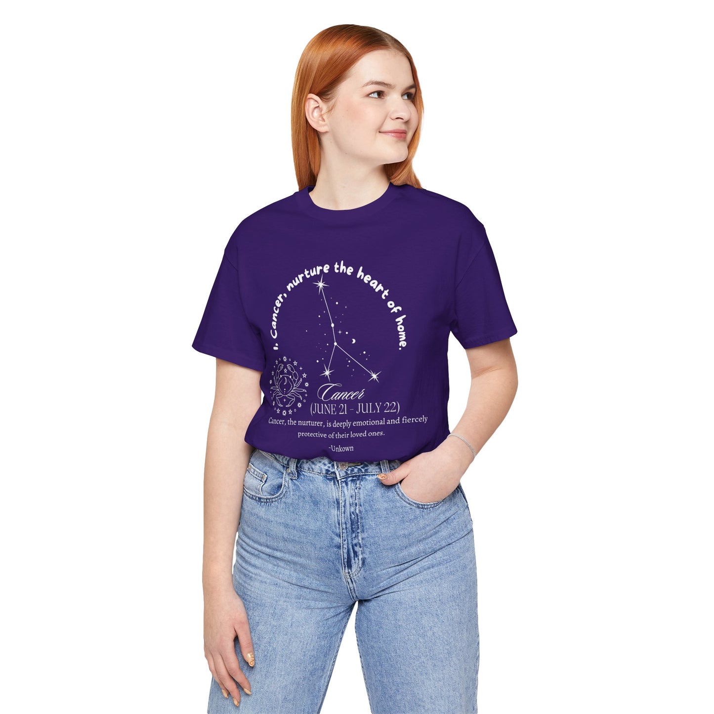 Cancer Zodiac Shirt Horoscope Shirt Constellation Gift Shirt Unisex Cancer Zodiac Shirt Perfect Zodiac Birth Shirt Astrology Shirt