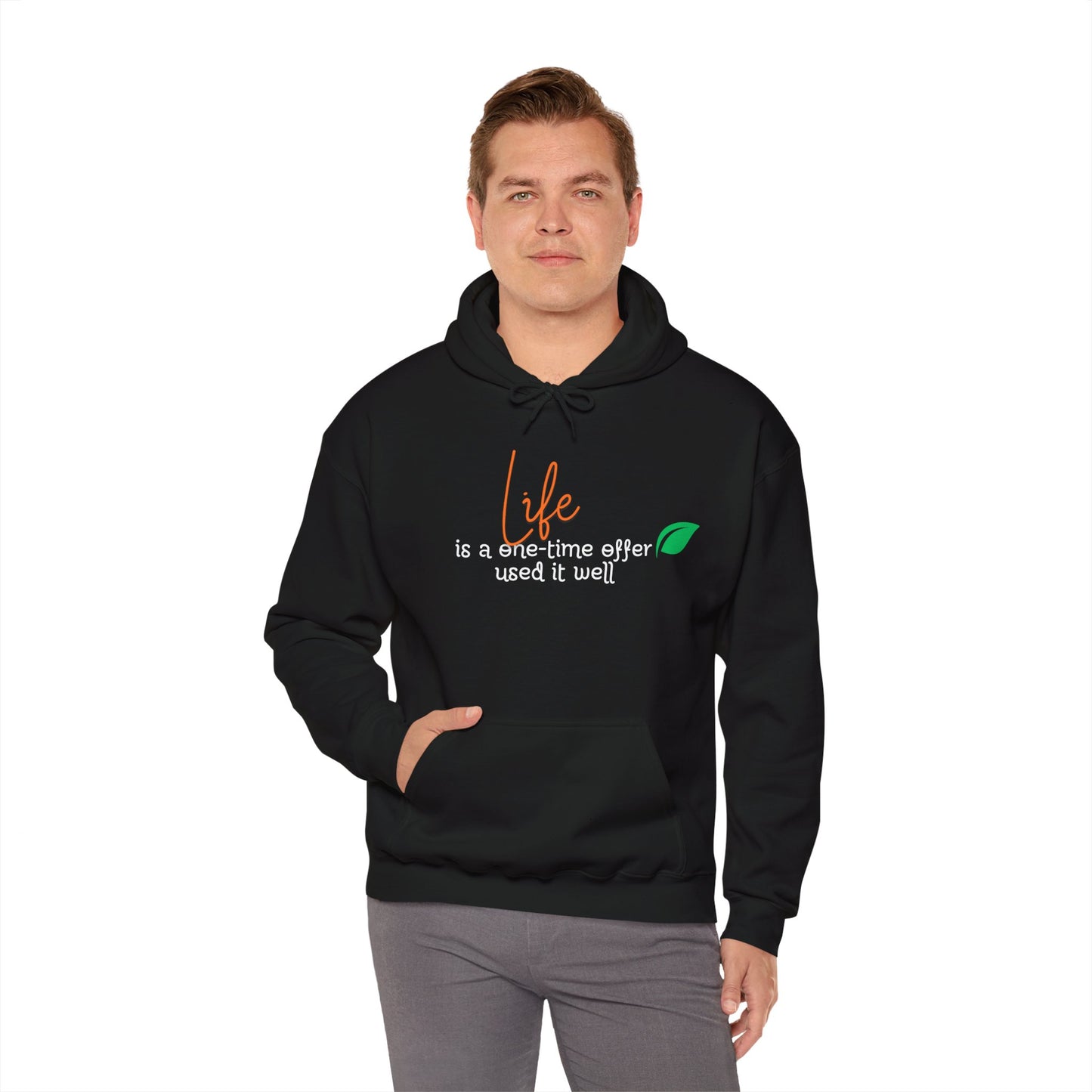 Life is a one time offer used it well Hoodie Talk Hoodie Responsible Quote Hoodie Self Reminder Hoodie Smartass Hoodie Saying Hoodie