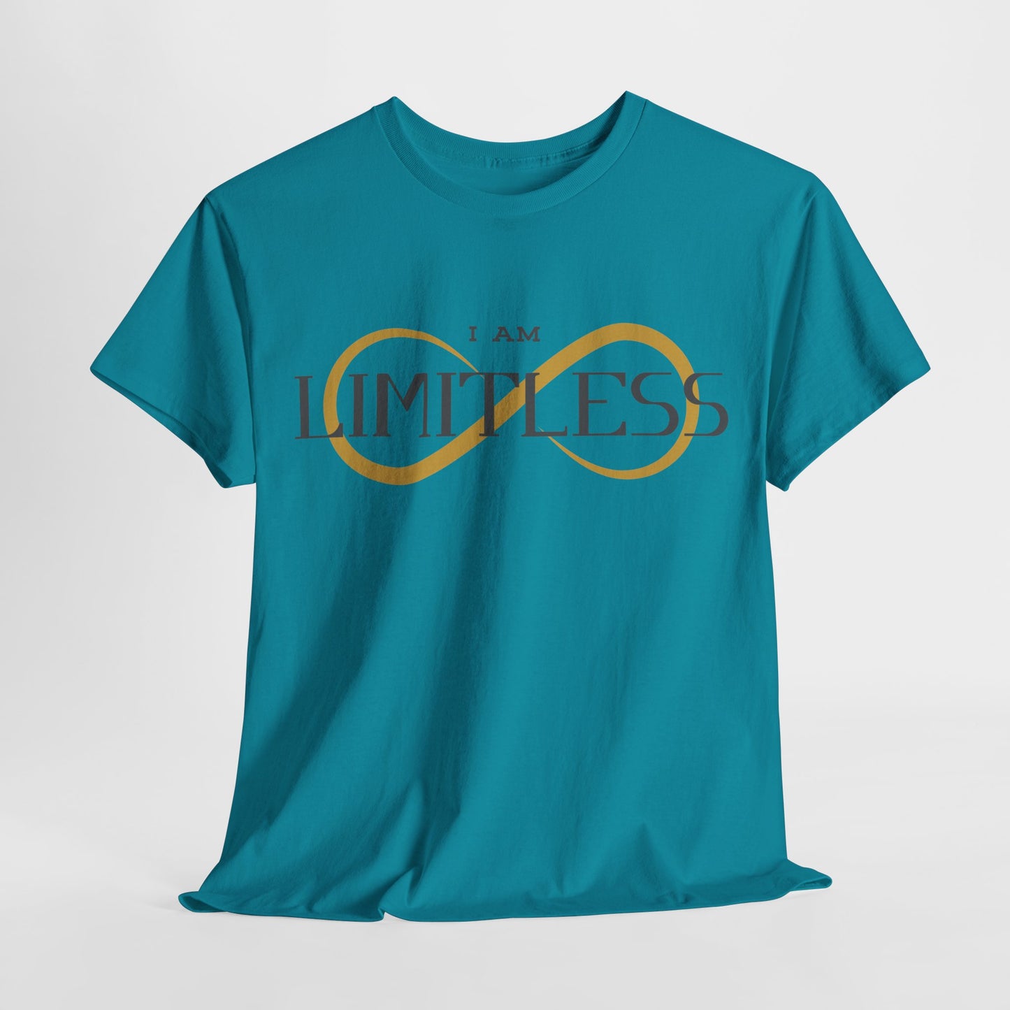 I Am Limitless Cotton Tee Limitless T-Shirt Positive Mentality Shirt Positive Saying Shirt Perfect Gift Quote Shirt Team Building Shirt