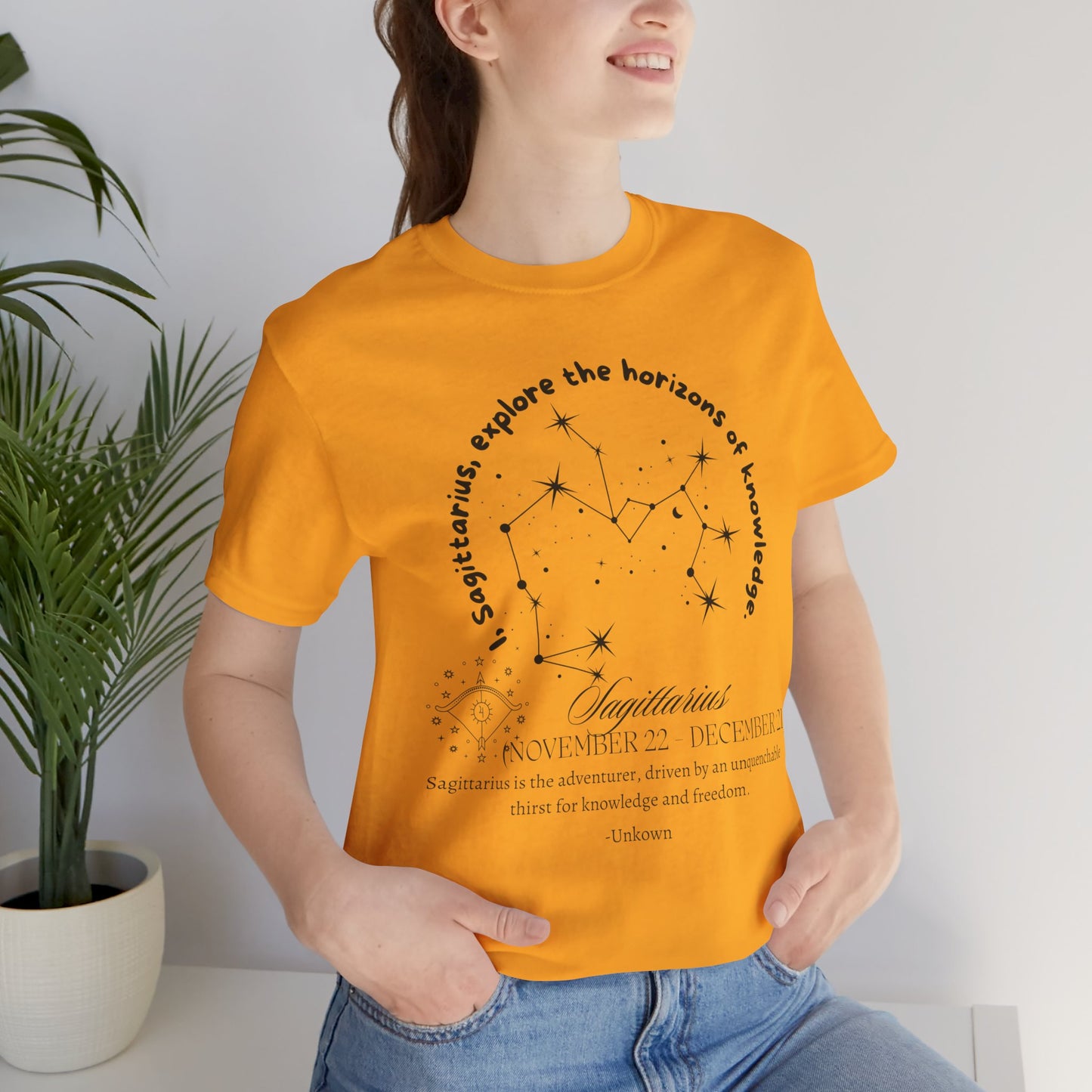 Sagittarius Zodiac Shirt Horoscope Shirt Constellation Gift Shirt Unisex Sagittarius Shirt Perfect Zodiac Birth Shirt Astrology Shirt