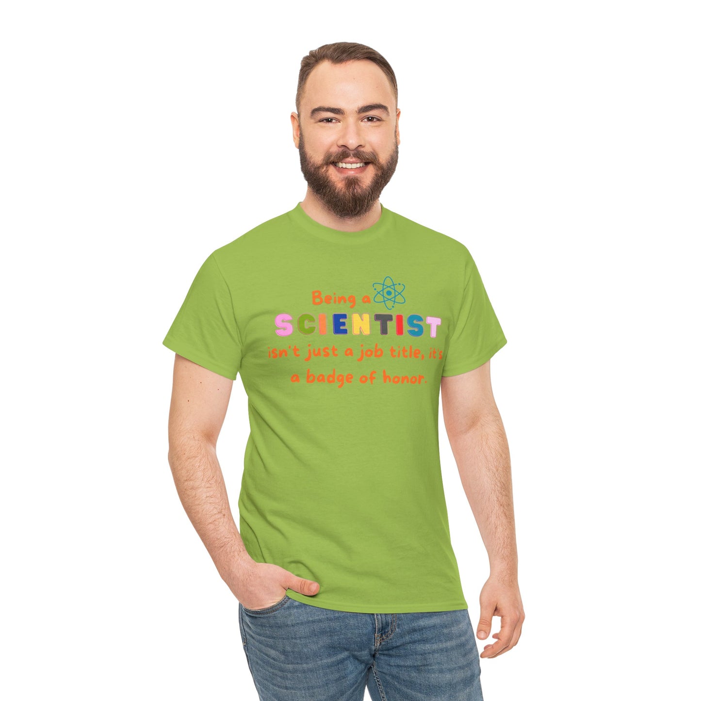 Scientist Badge of Honor T-Shirt, Profession Badge of Honor Shirt Scientist Shirt Scientist Day Shirt Perfect Gift for Scientist Stylish Shi
