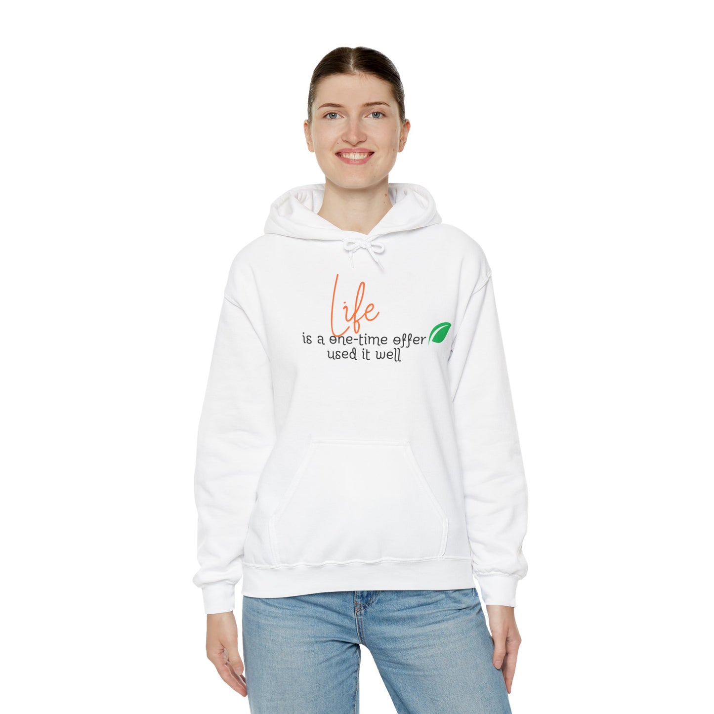 Life is a one time offer used it well Hoodie Talk Hoodie Responsible Quote Hoodie Self Reminder Hoodie Smartass Hoodie Saying Hoodie