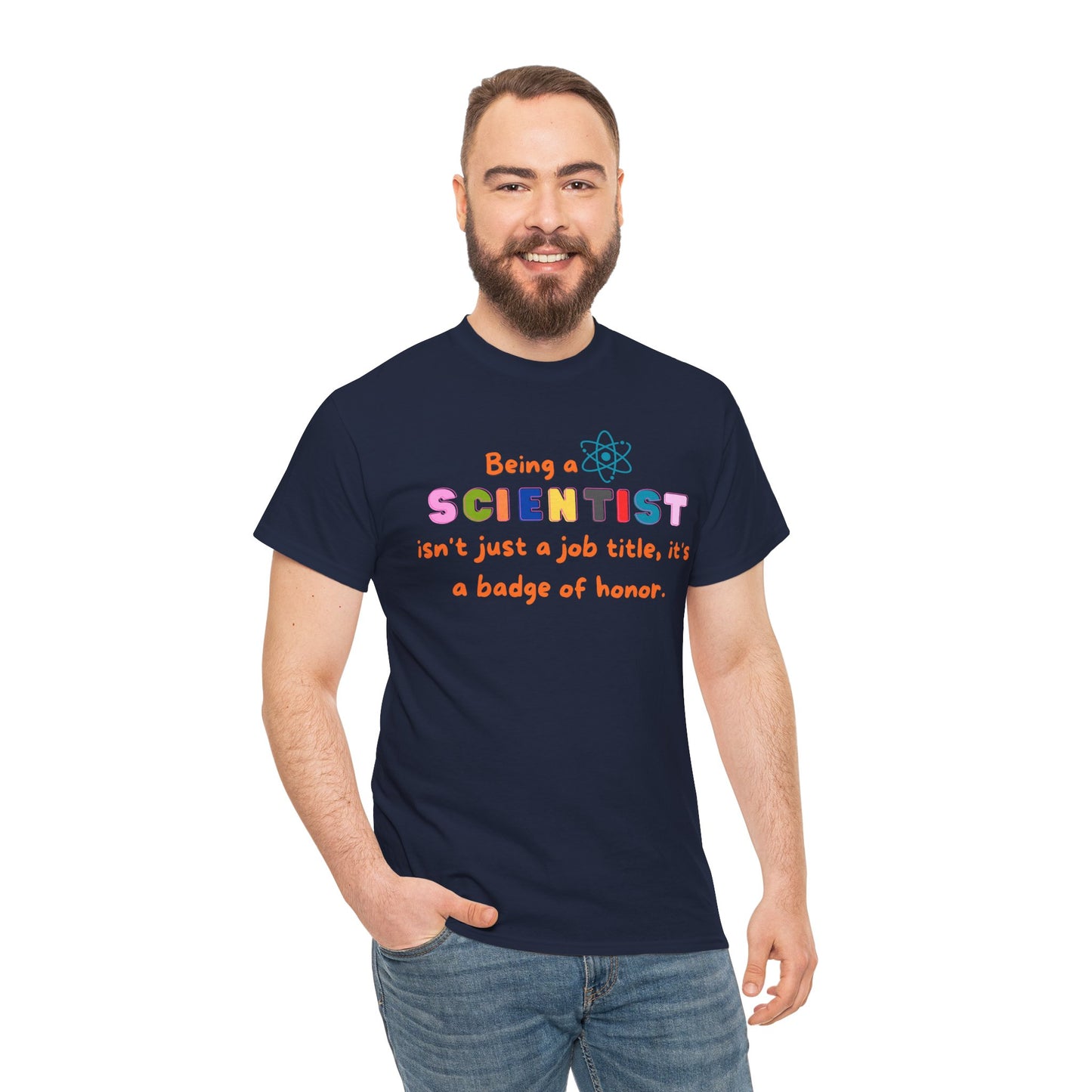 Scientist Badge of Honor T-Shirt, Profession Badge of Honor Shirt Scientist Shirt Scientist Day Shirt Perfect Gift for Scientist Stylish Shi