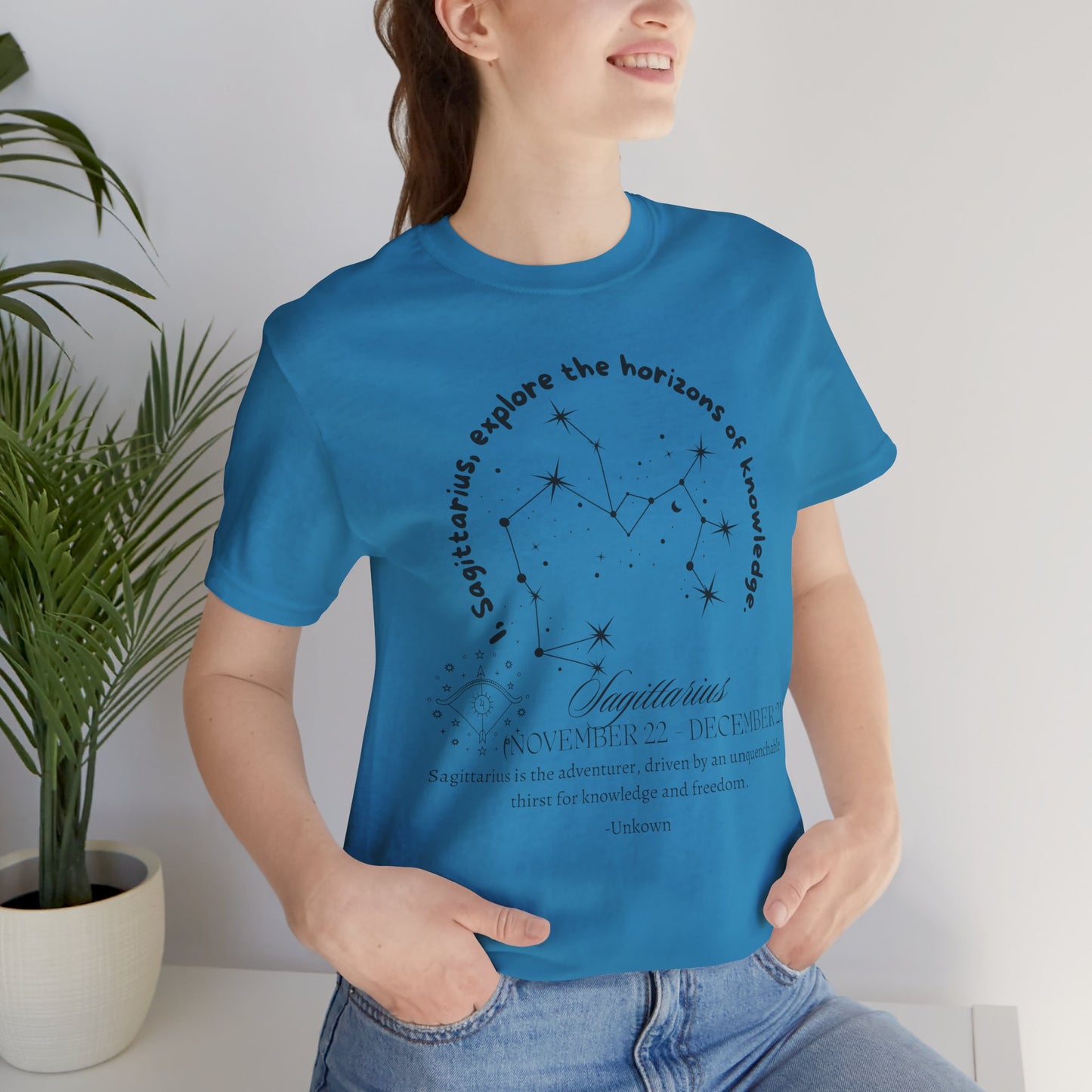 Sagittarius Zodiac Shirt Horoscope Shirt Constellation Gift Shirt Unisex Sagittarius Shirt Perfect Zodiac Birth Shirt Astrology Shirt