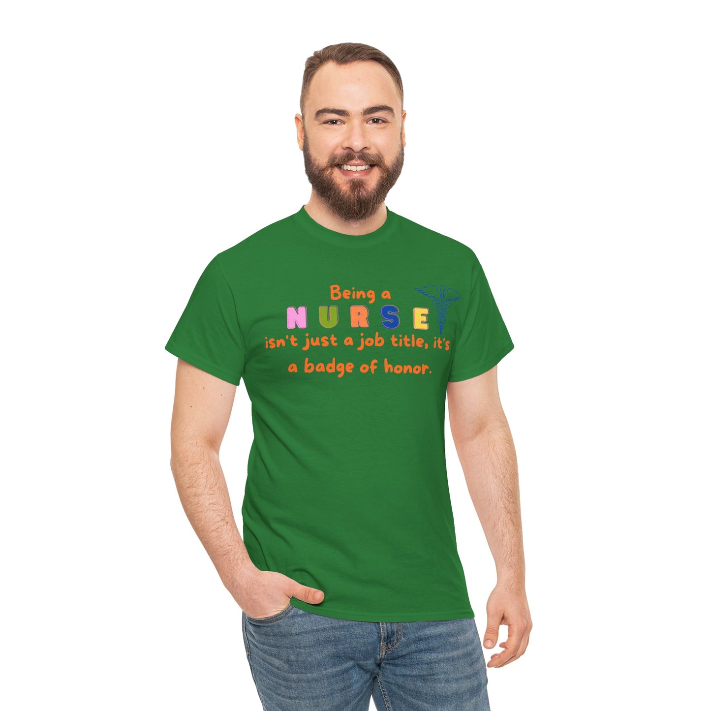 Nurse Badge of Honor T-Shirt, Profession Badge of Honor Shirt Nurse Shirt Nurse Day Shirt Perfect Gift for Nurse Stylish Shirt