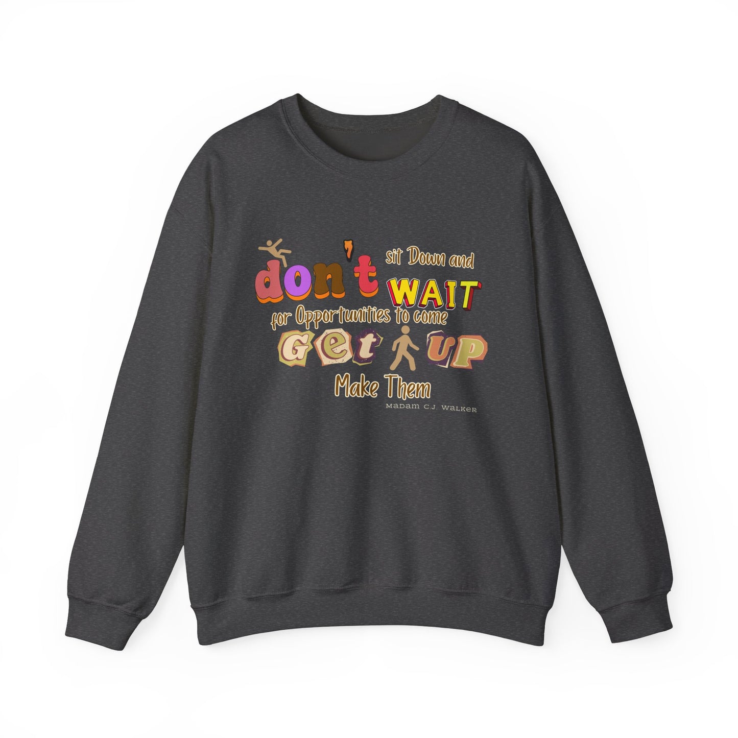 Opportunity Positive Quote Sweatshirt Perfect Gift Sweatshirt Saying Sweatshirt with Life Lesson Sweatshirt Positive Reminder Unisex Sweats