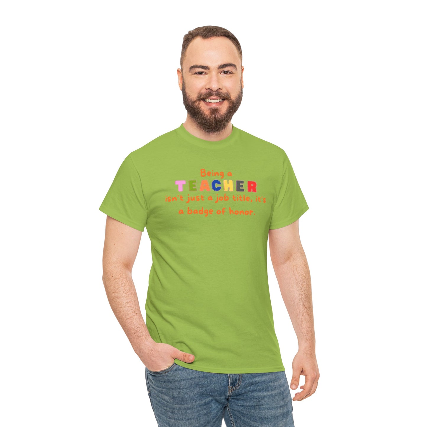 Teacher Badge of Honor T-Shirt, Profession Badge of Honor Shirt Teacher Shirt Teachers Day Shirt Perfect Gift fof Teachers Stylish Shirt