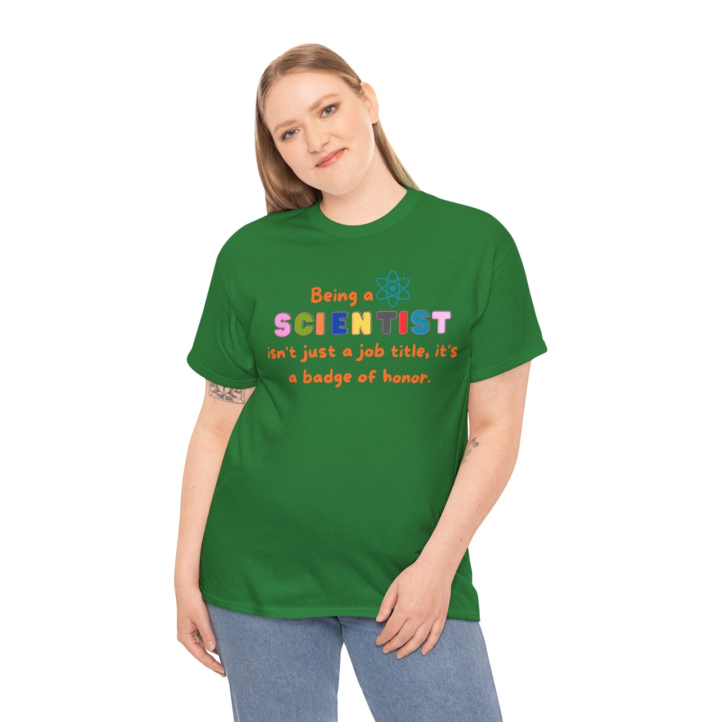 Scientist Badge of Honor T-Shirt, Profession Badge of Honor Shirt Scientist Shirt Scientist Day Shirt Perfect Gift for Scientist Stylish Shi