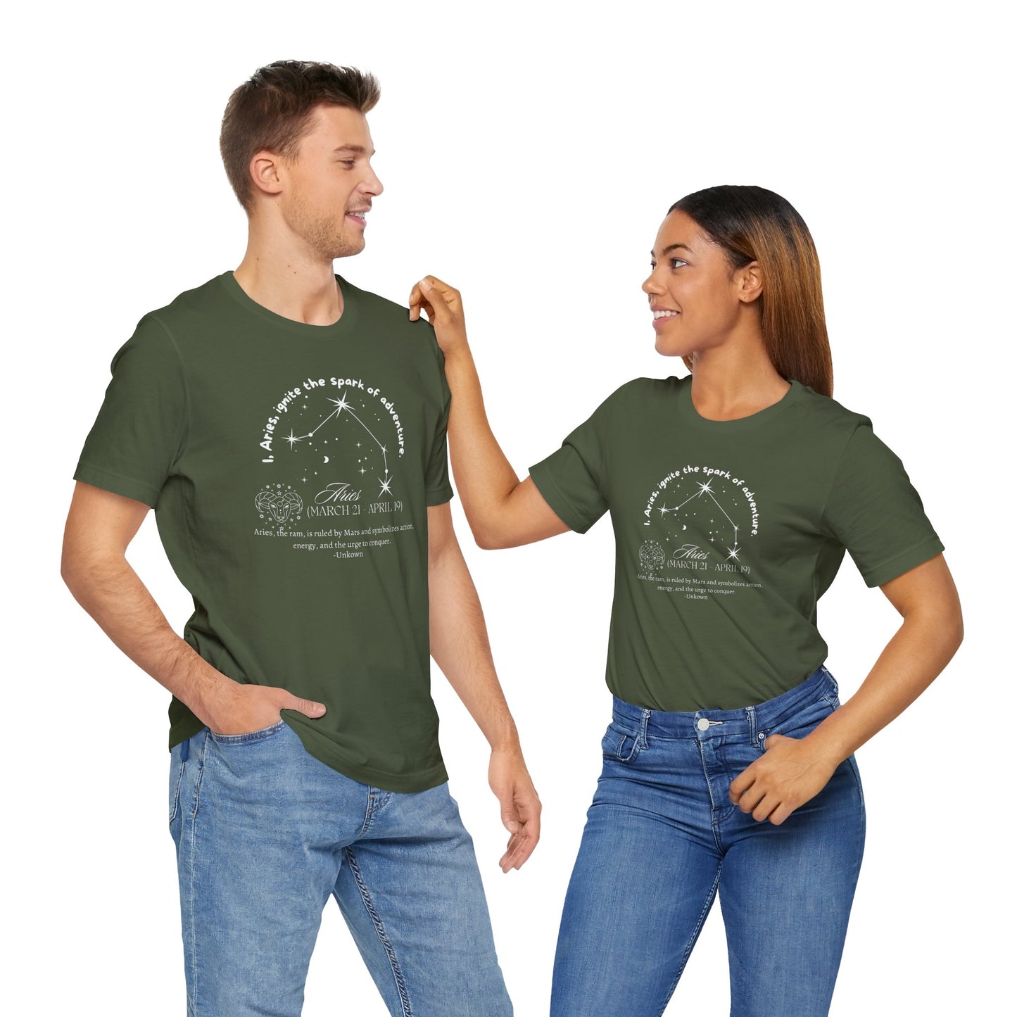 Aries Zodiac Shirt Astrology Shirt Unisex Aries Zodiac Shirt Astrology Gift Shirt Aries Zodiac Constellation Perfect Gift Shirt
