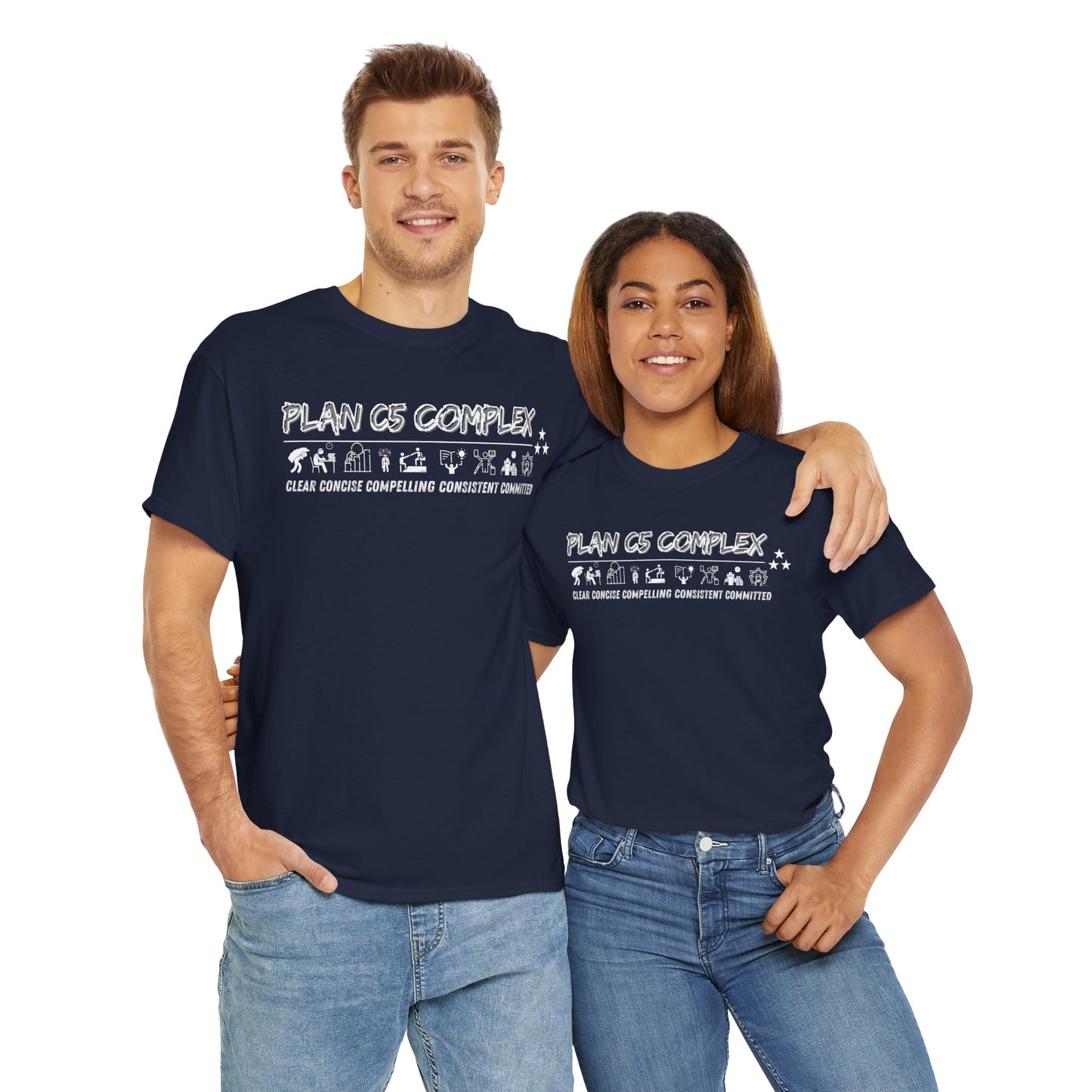 Plan C5 Complex Tee Motivational T-shirt Smartass Shirt Inspirational Shirt Self Motivating Shirt Self Love Shirt Mental Health Shirt
